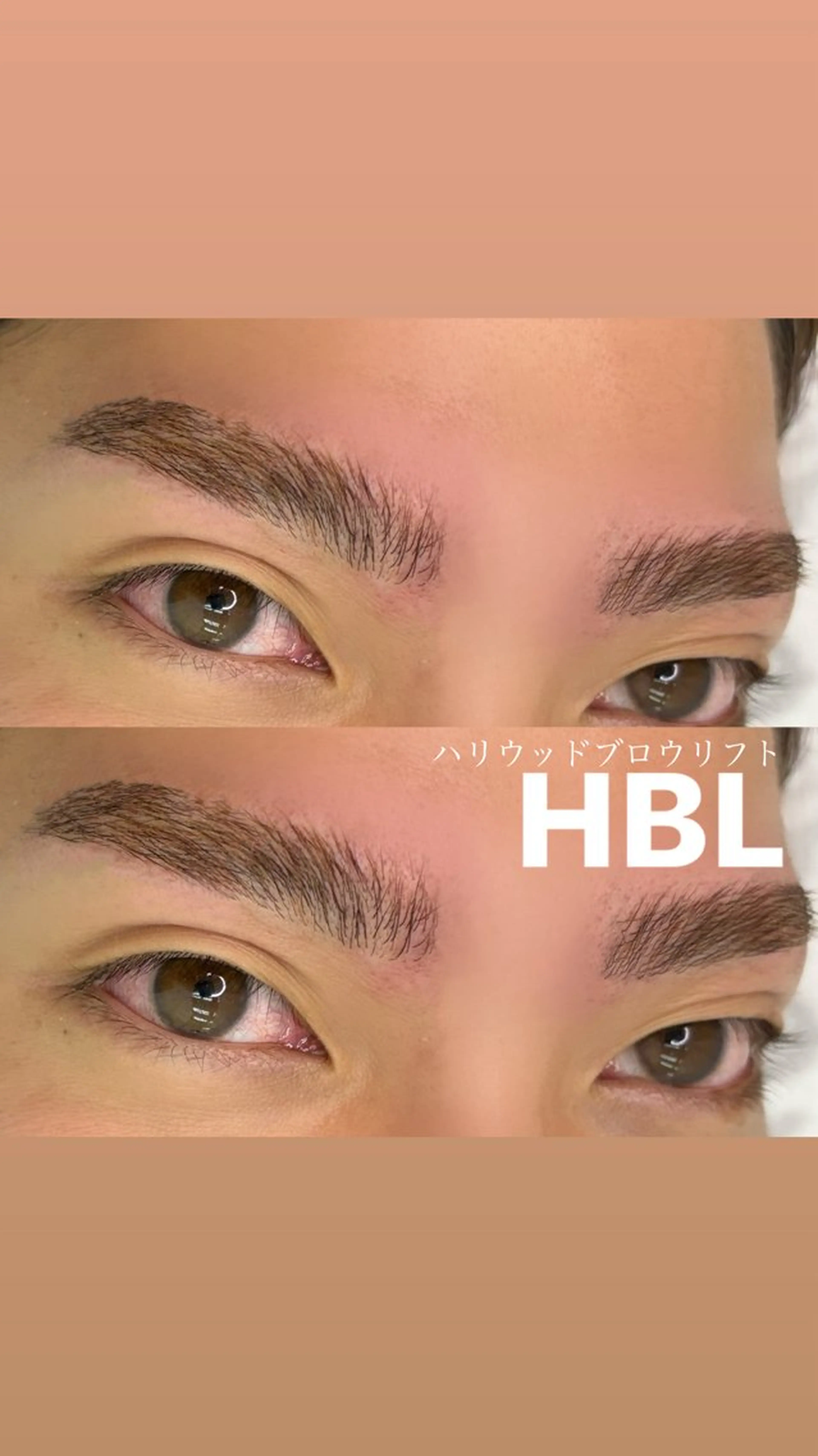 メンズ アイブロウ メンズパーマ ハリウッドブロウリフト IVY-NUE HITOMIのマツエク・マツパデザイン