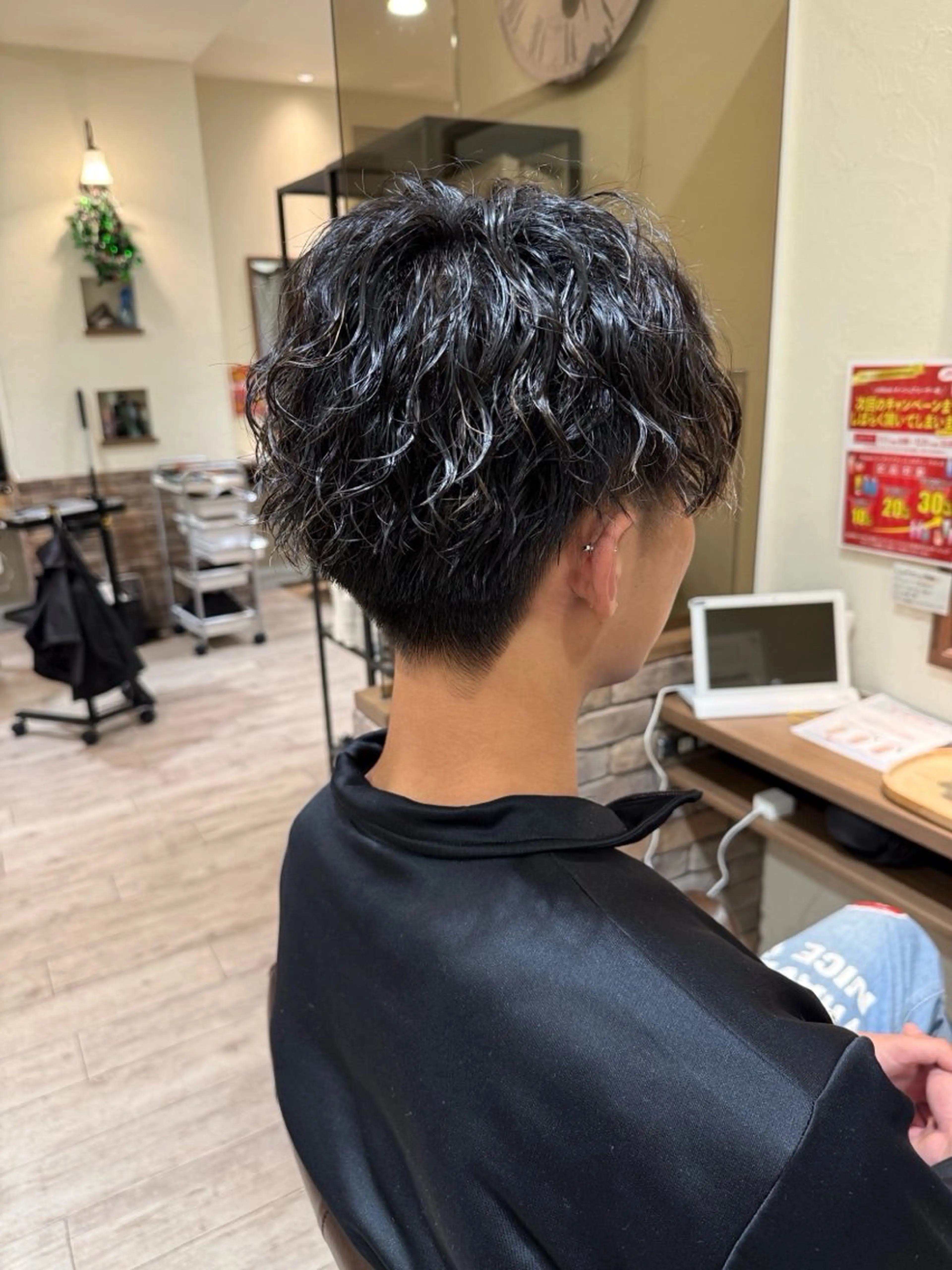 【ツイストスパイラル】カット+パーマ🫧の写真