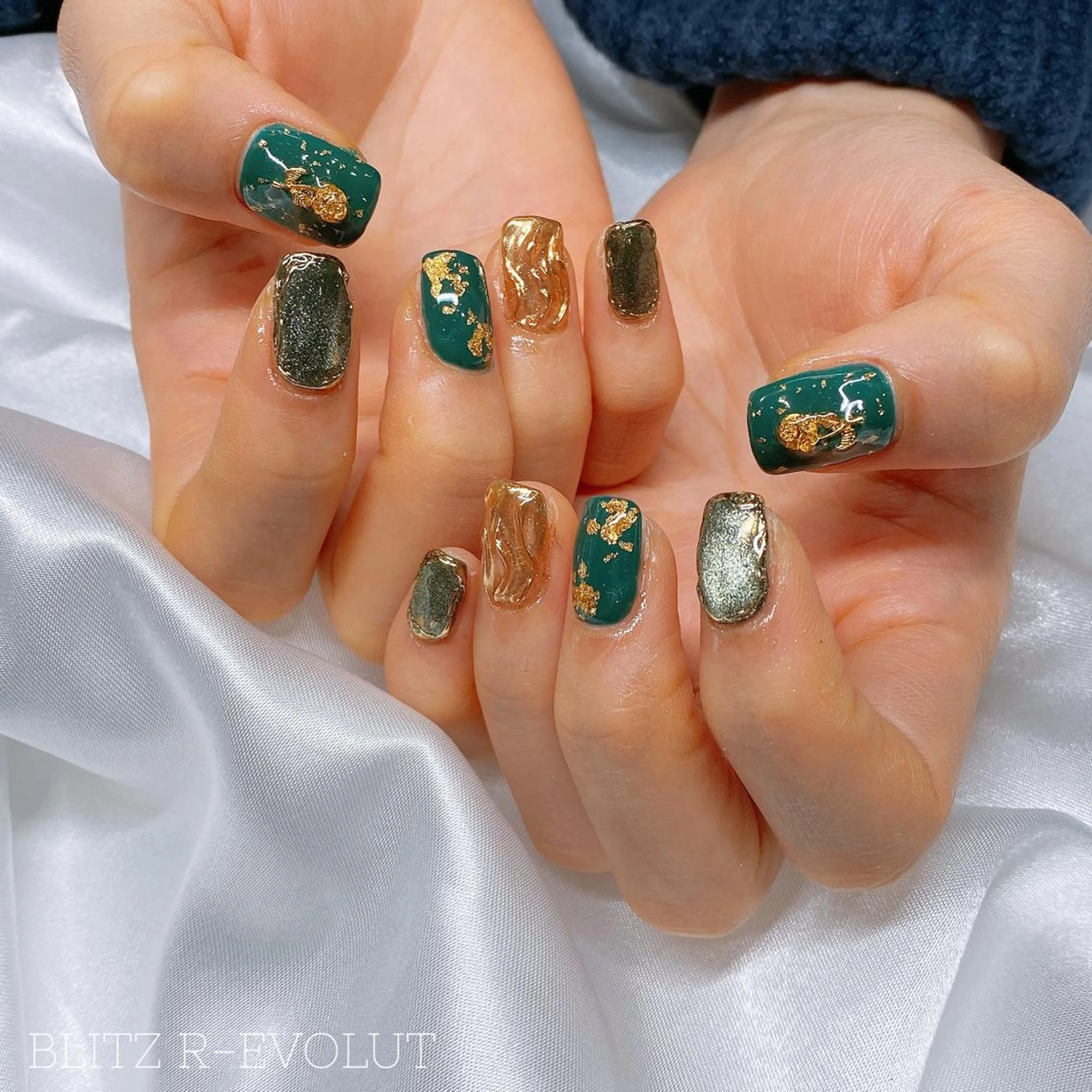 ネイル ☁️BLITZ 🎀笠原雪音🎀のネイルデザイン