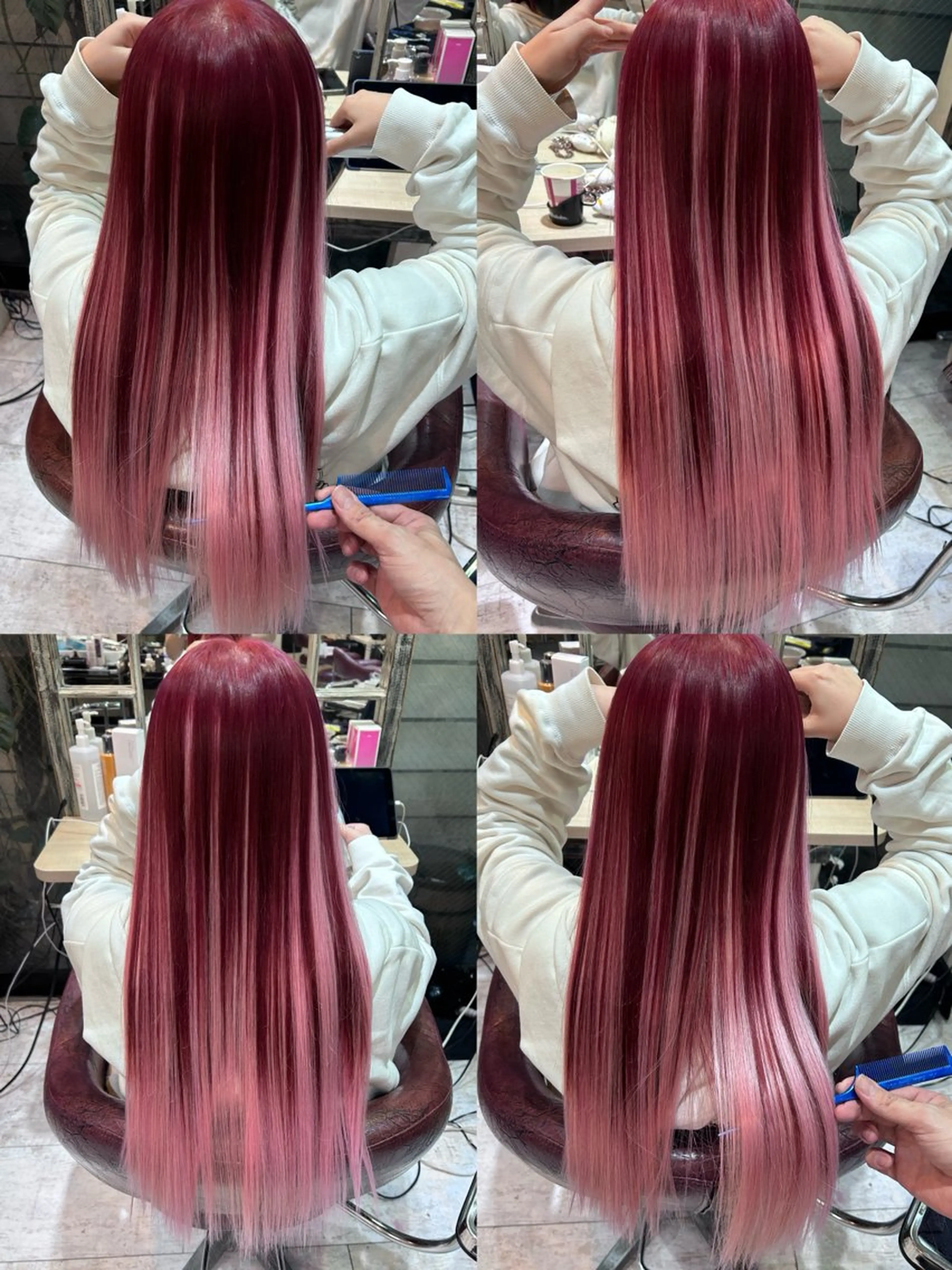 ロング カラー イズ ミのヘアスタイル