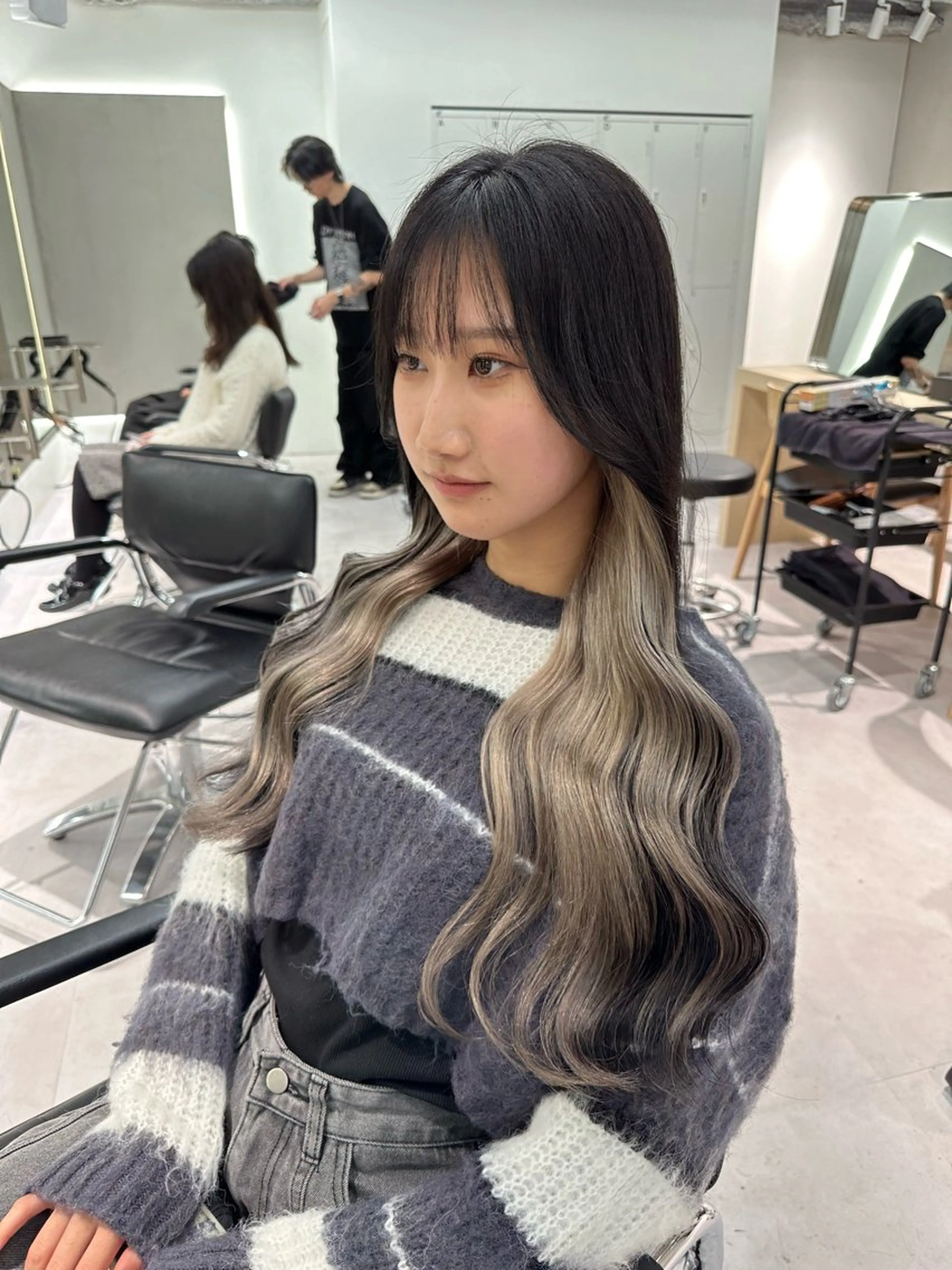 ロング カラー パーマ ヘアアレンジ メンズ キッズ 🌟代表 Yuito🌟のヘアスタイル