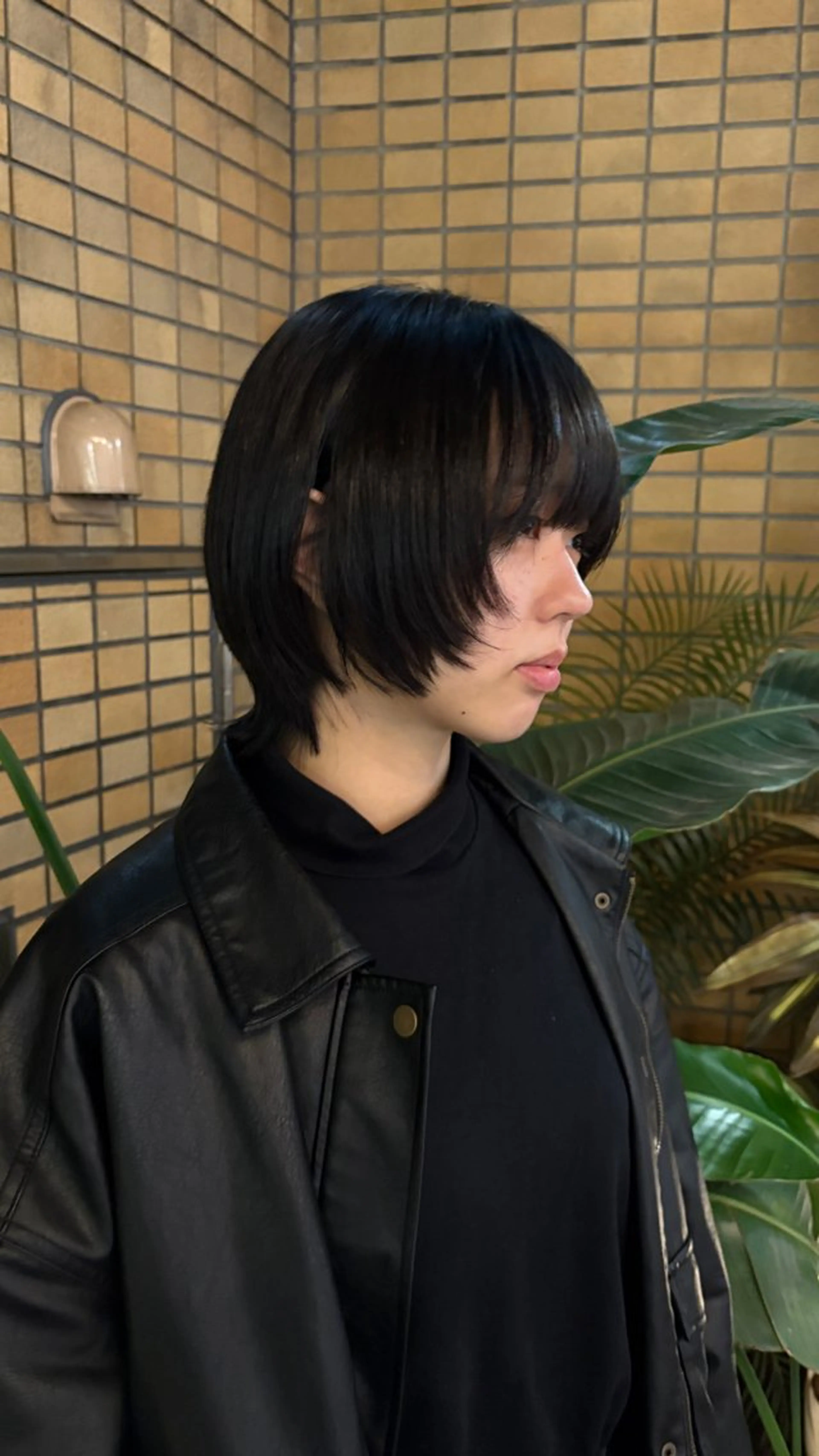 ショート 顔周りカット レイヤーカット ショートヘア ウルフカット HEIMER ミカド　サトル△のヘアスタイル