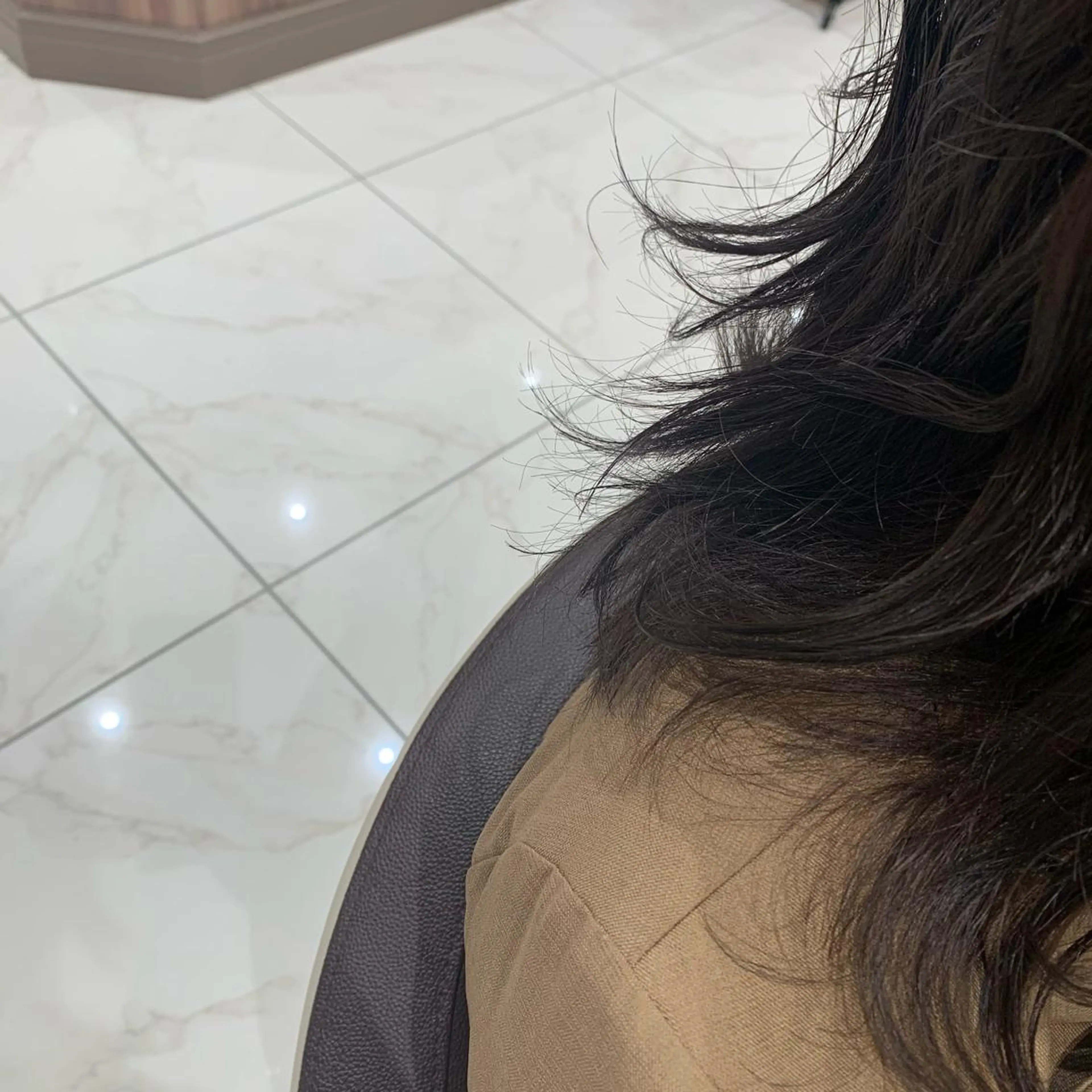 セミロング カラー ヘアアレンジ 小白井 由美のヘアスタイル