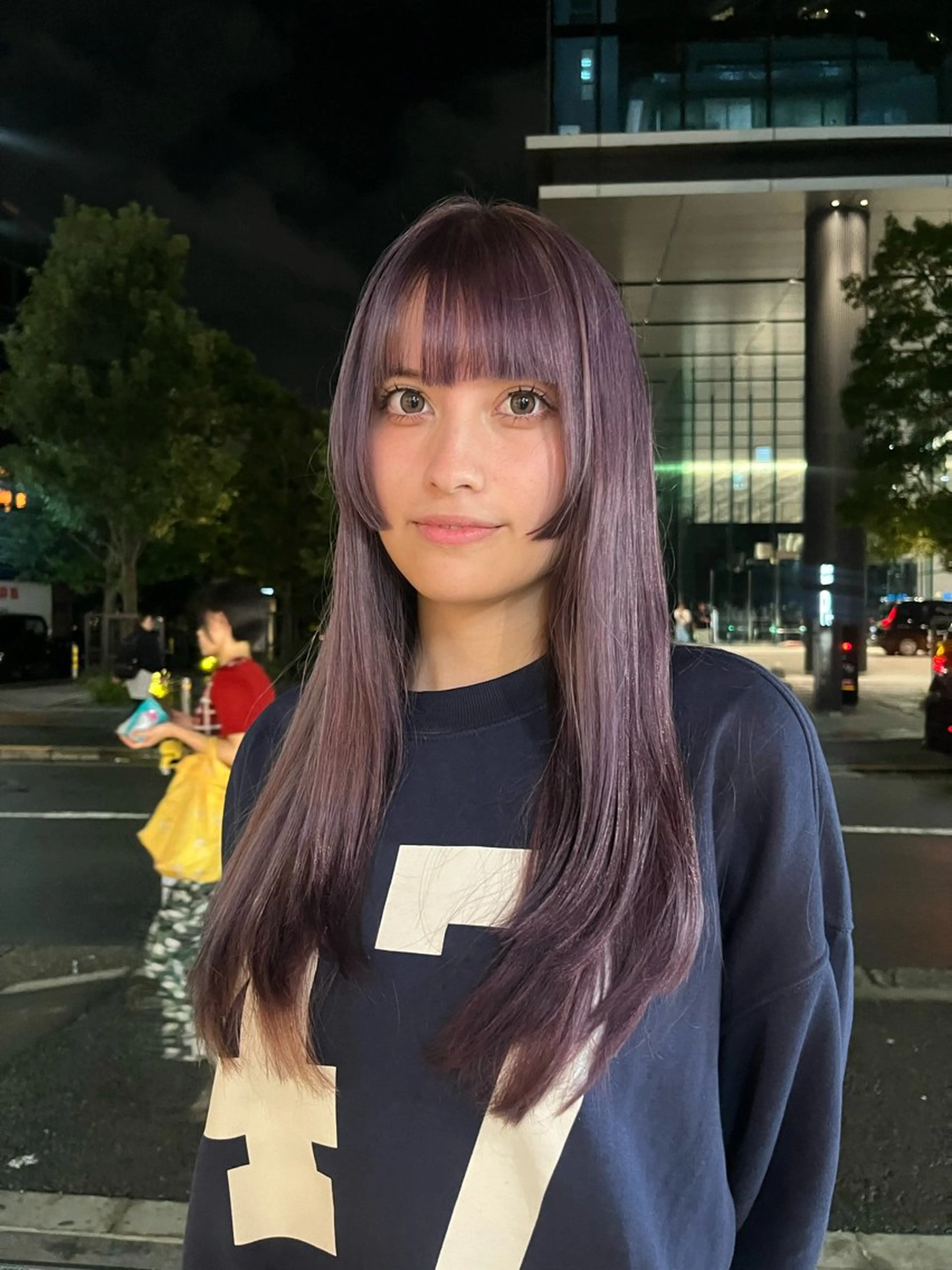 ロング カラー 柔らかい艶暖色 レイヤー🫧姫汝のヘアスタイル