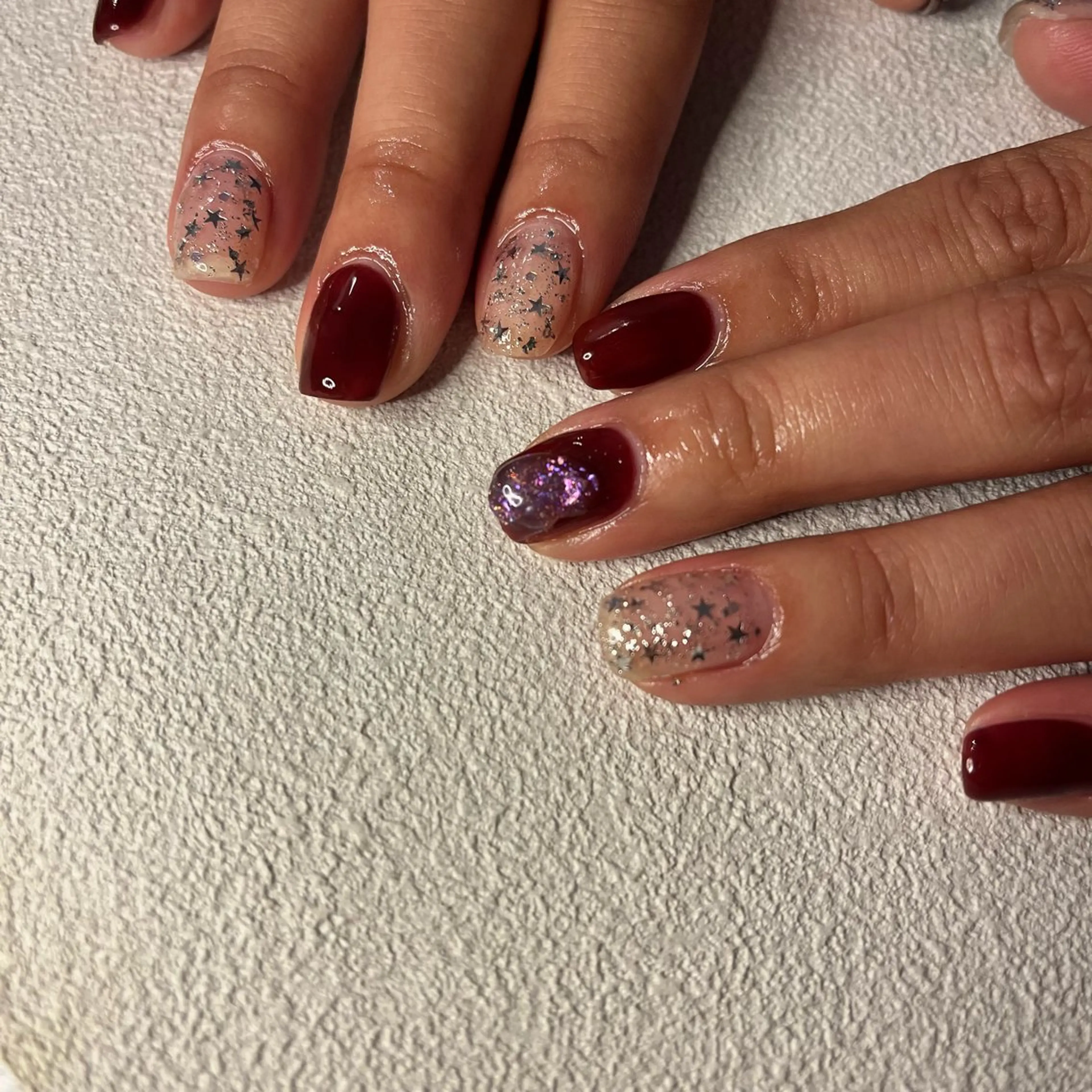 ネイル ジェルネイル ワンカラーネイル パラジェル ハンドネイル nail slow.のネイルデザイン