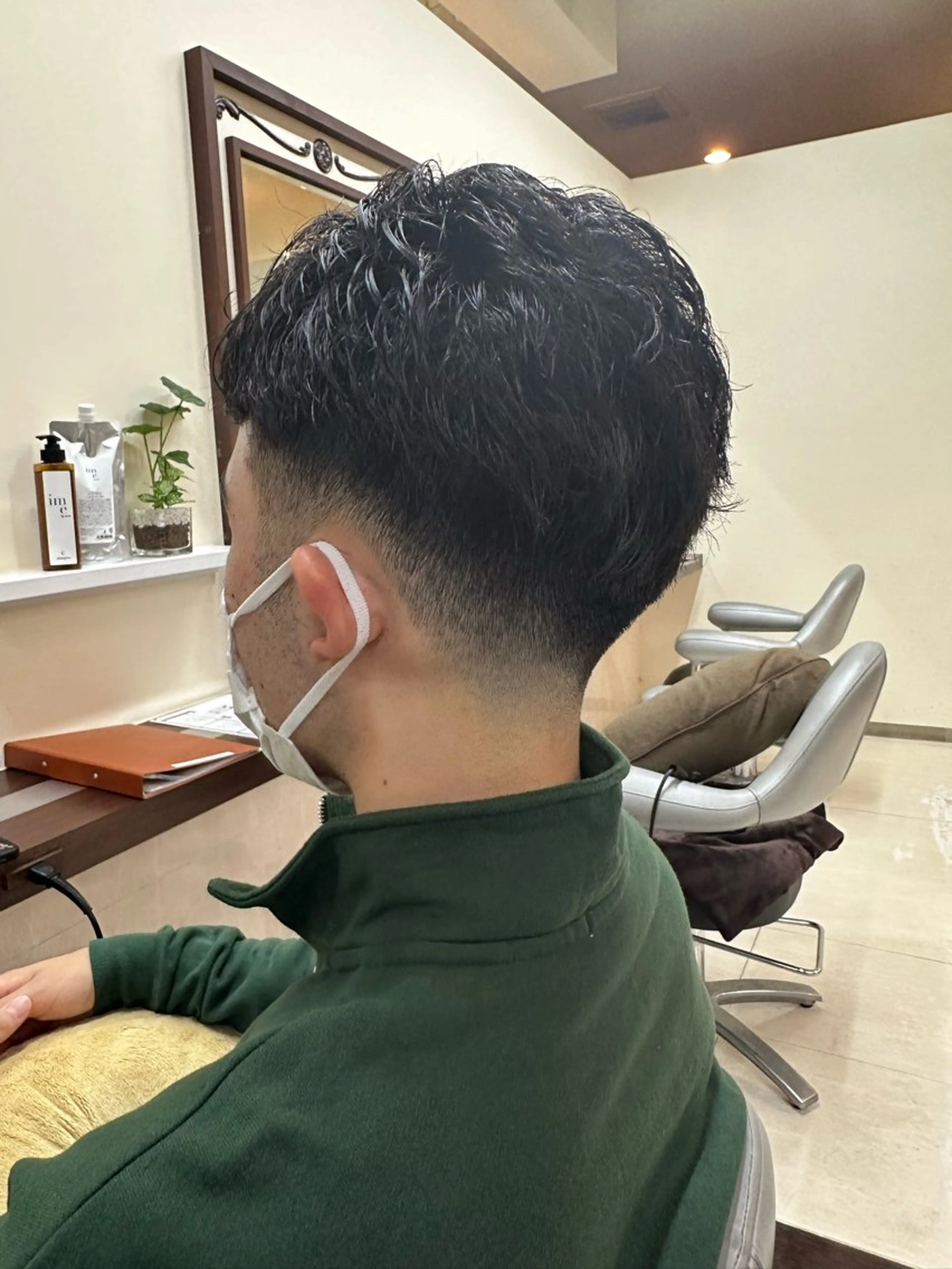 ショート カラー パーマ メンズ カット ヘッドスパ ヘアセット 毎月230人担当/ メンズヘア/清和武虎のヘアスタイル