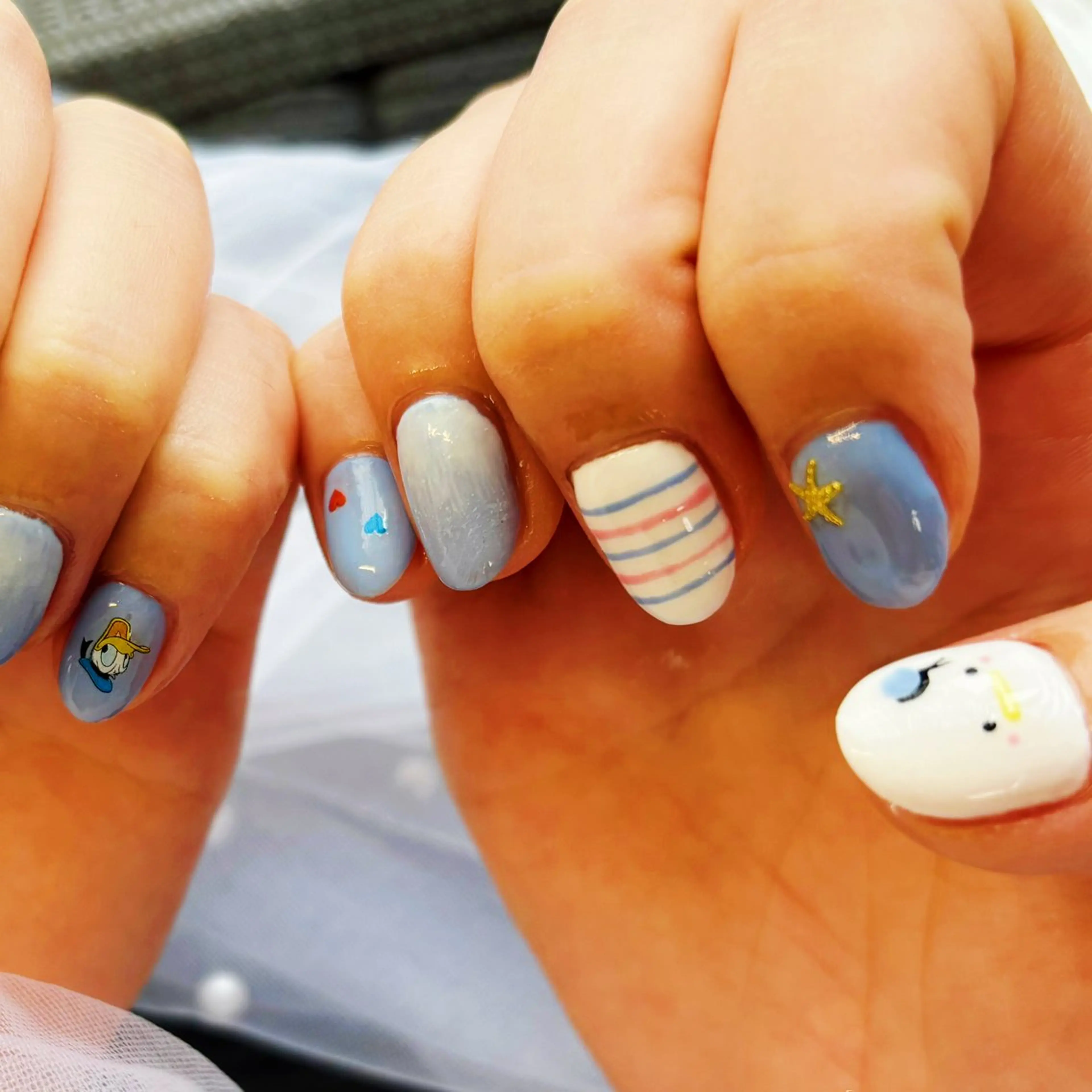 ミディアム ハンドネイル Re:Nail Formula所属・kido chieのネイルデザイン