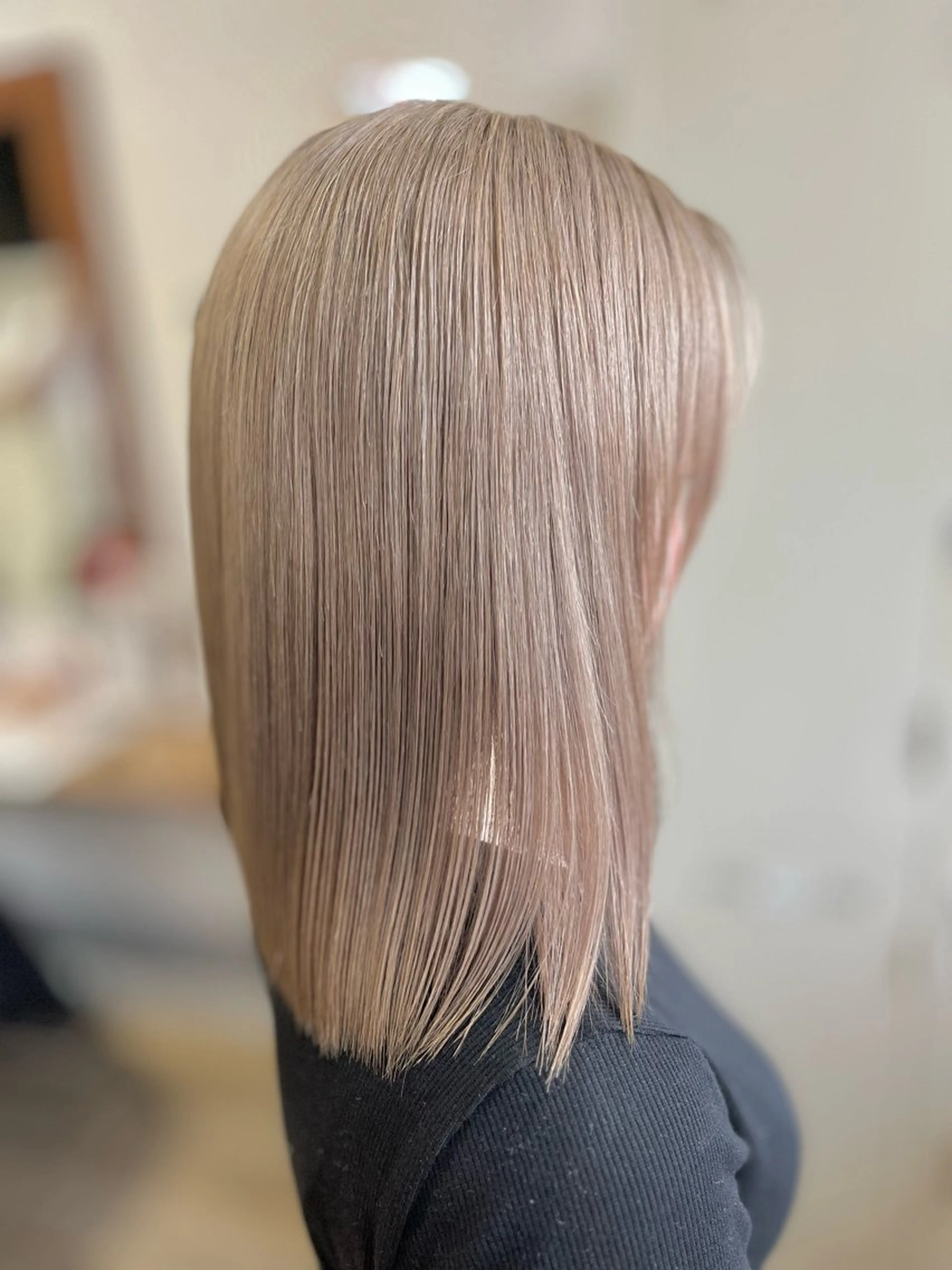 ミディアム カラー olino【西田辺】 KAORIのヘアスタイル