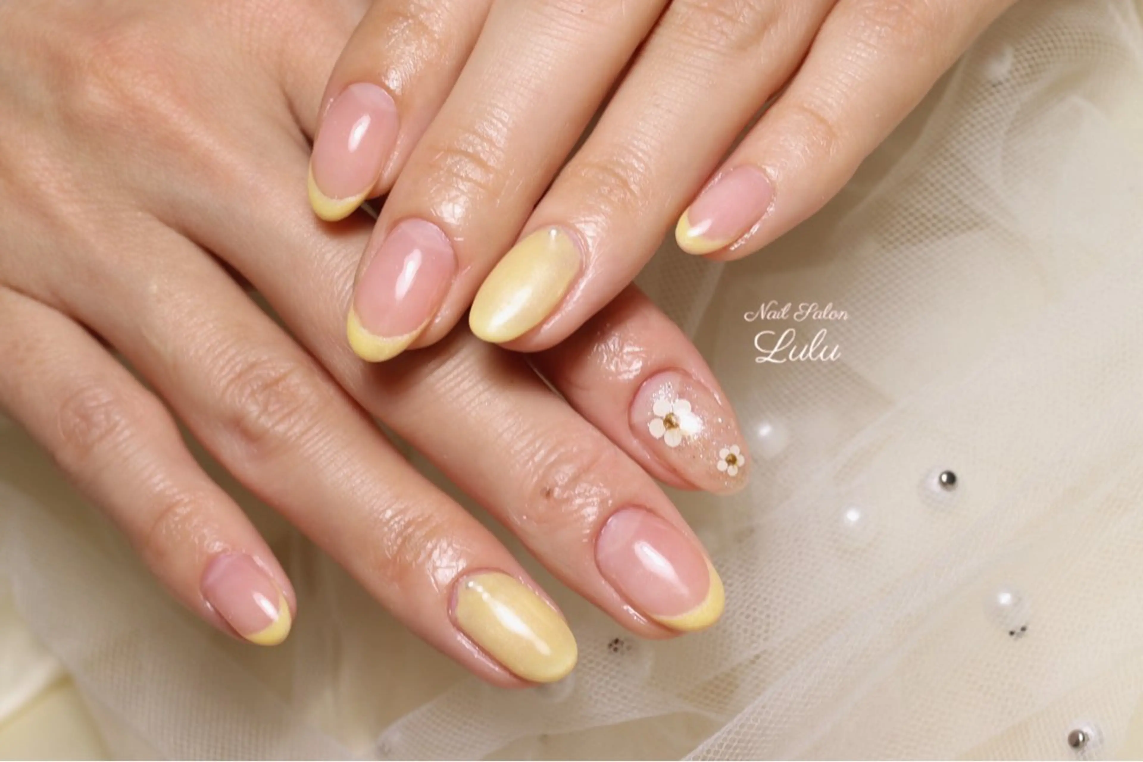 ネイル ハンドネイル Lulu nail salon 南堀江店所属・西村 あやかのネイルデザイン