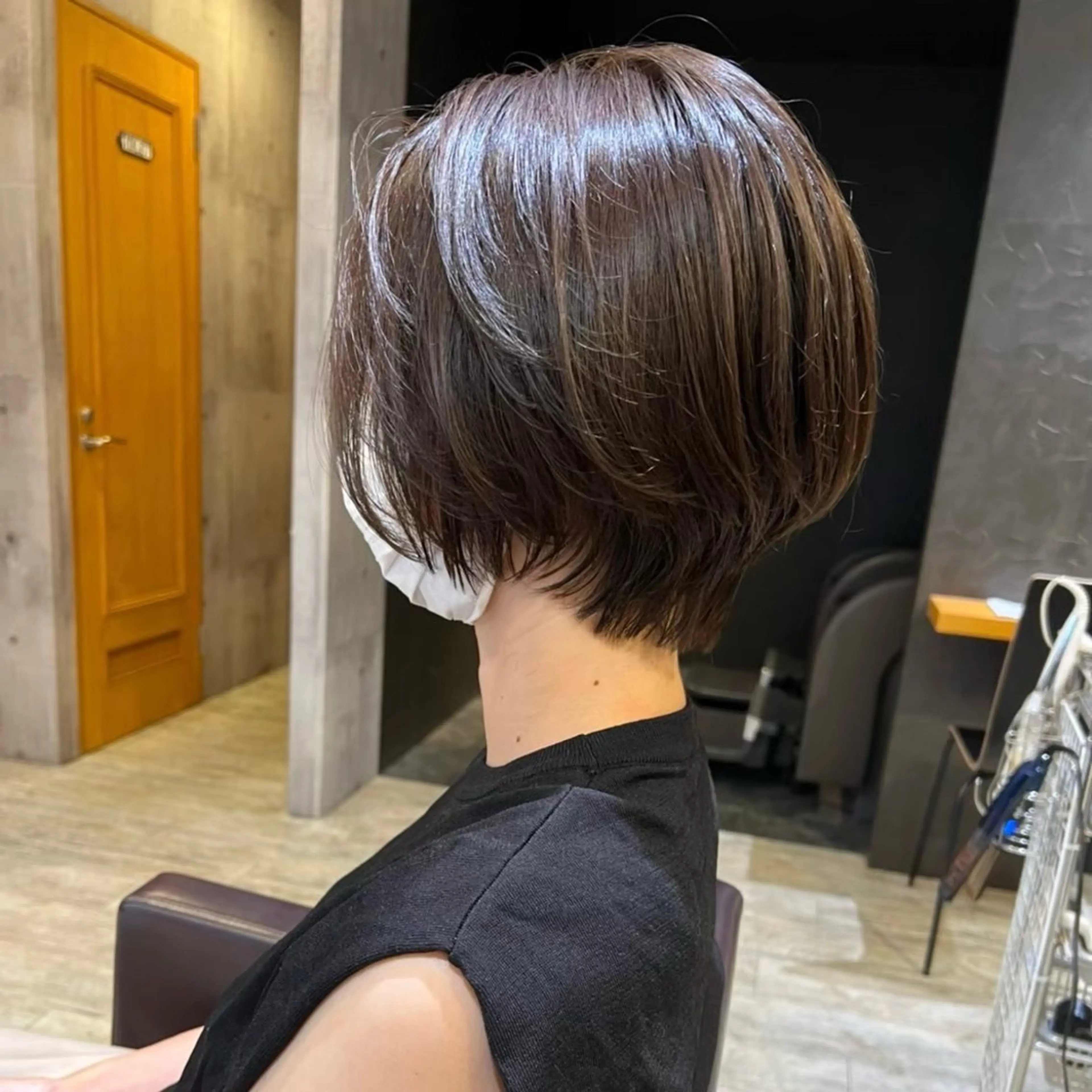 ショート レイヤーカット 甲子園口　RINのヘアスタイル