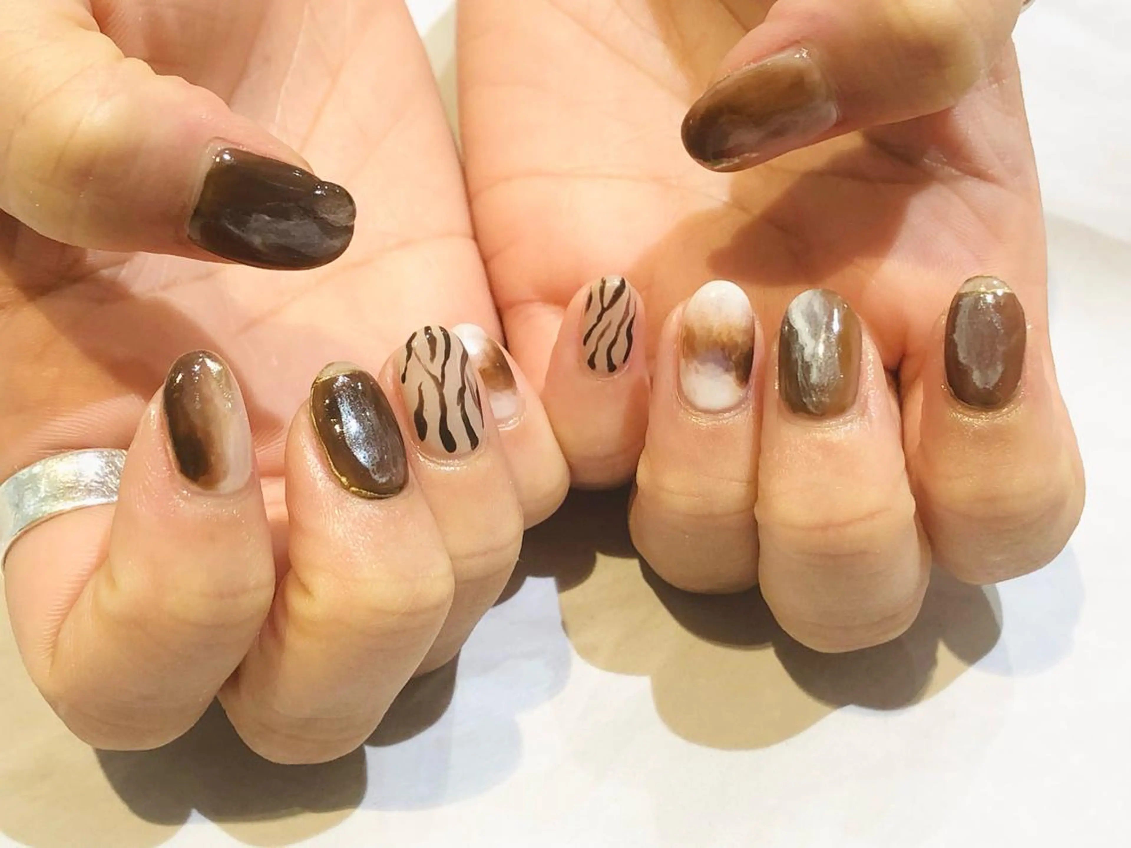 ネイル 舞田 苑香のネイルデザイン