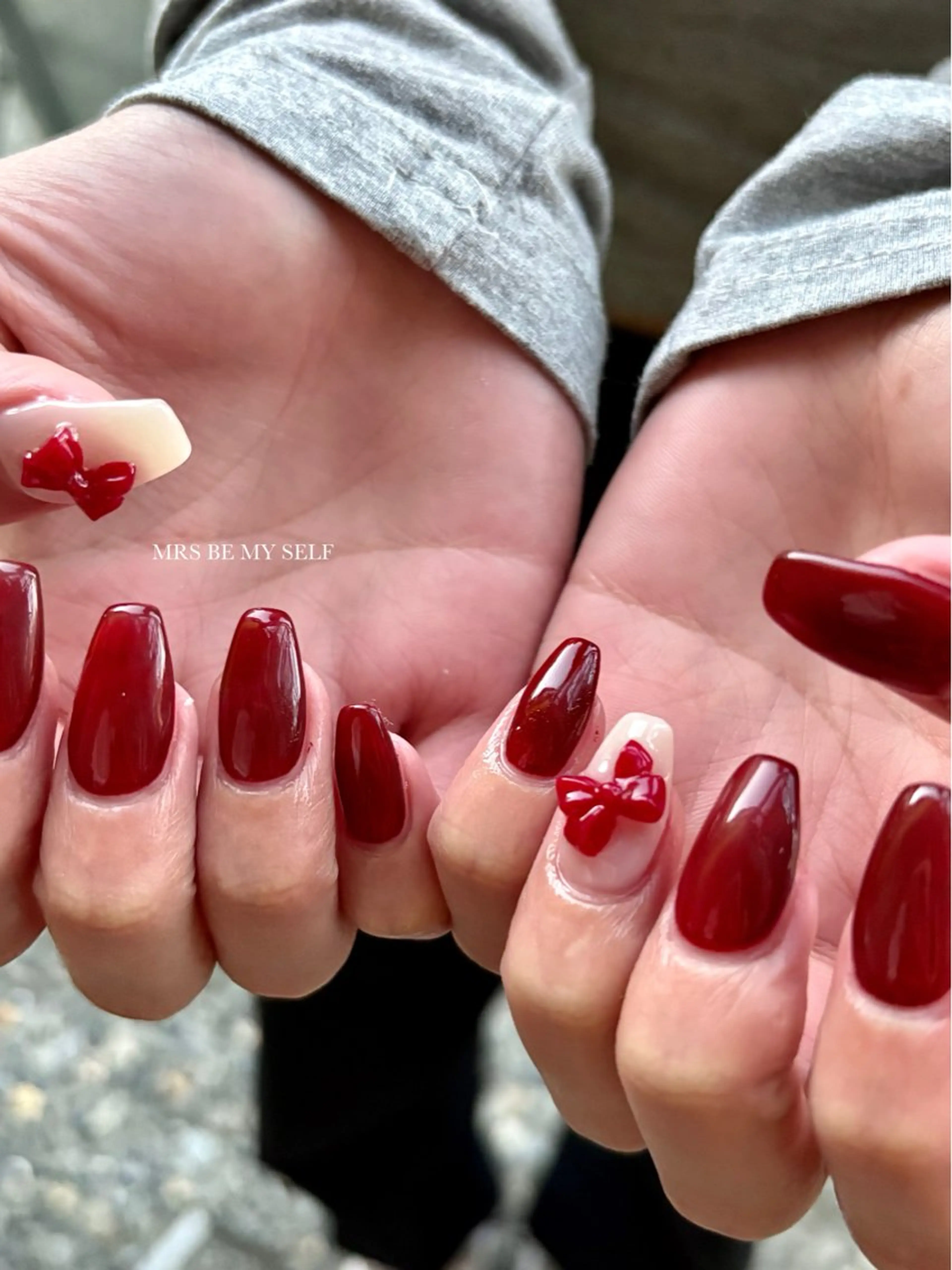 ネイル ワンカラーネイル ハンドネイル MRS/ miyu🎀のネイルデザイン