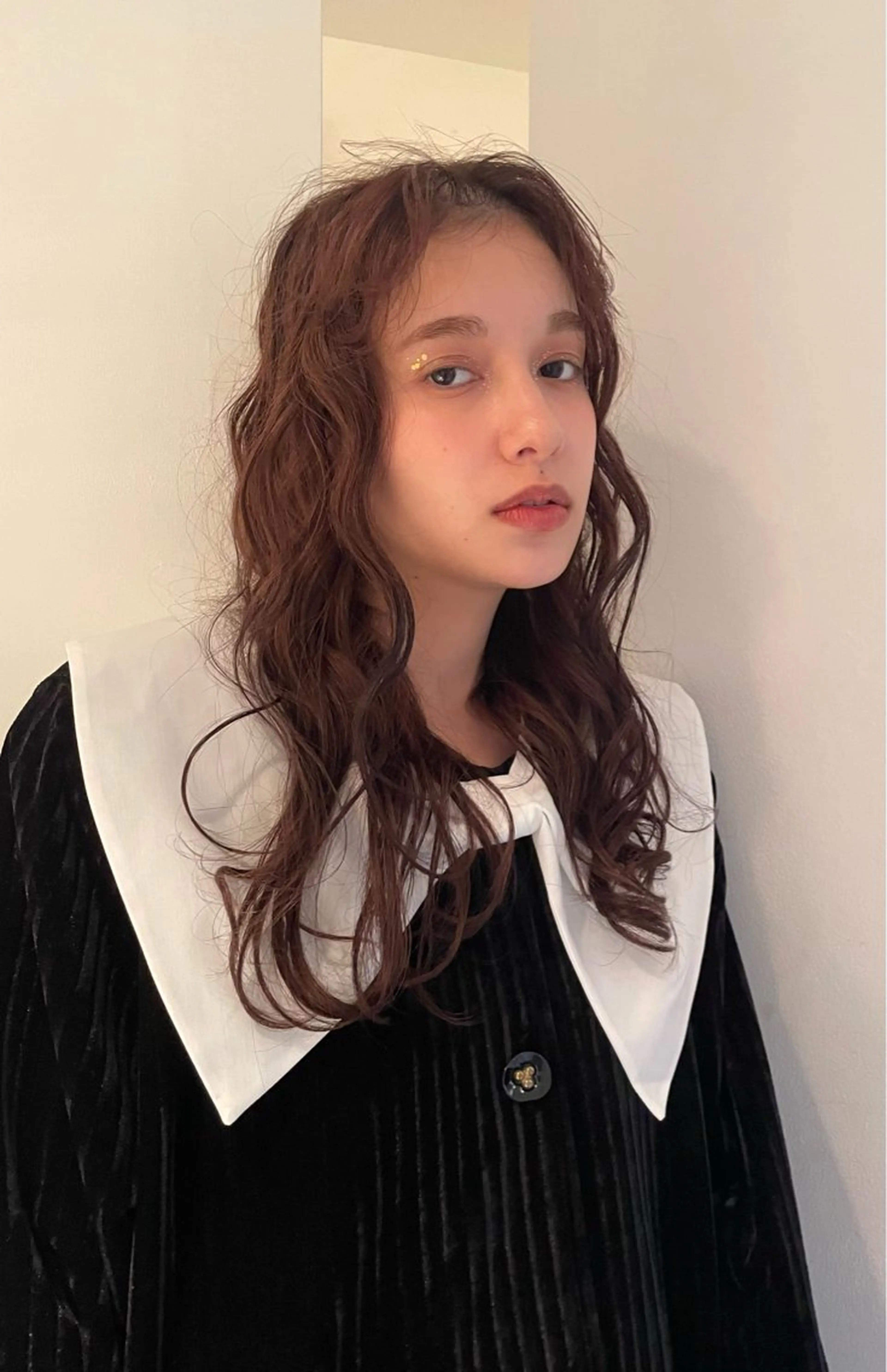 セミロング パーマ カット ヘアカラー パーマ トリートメント chiharu ボブ/レイヤーのヘアスタイル