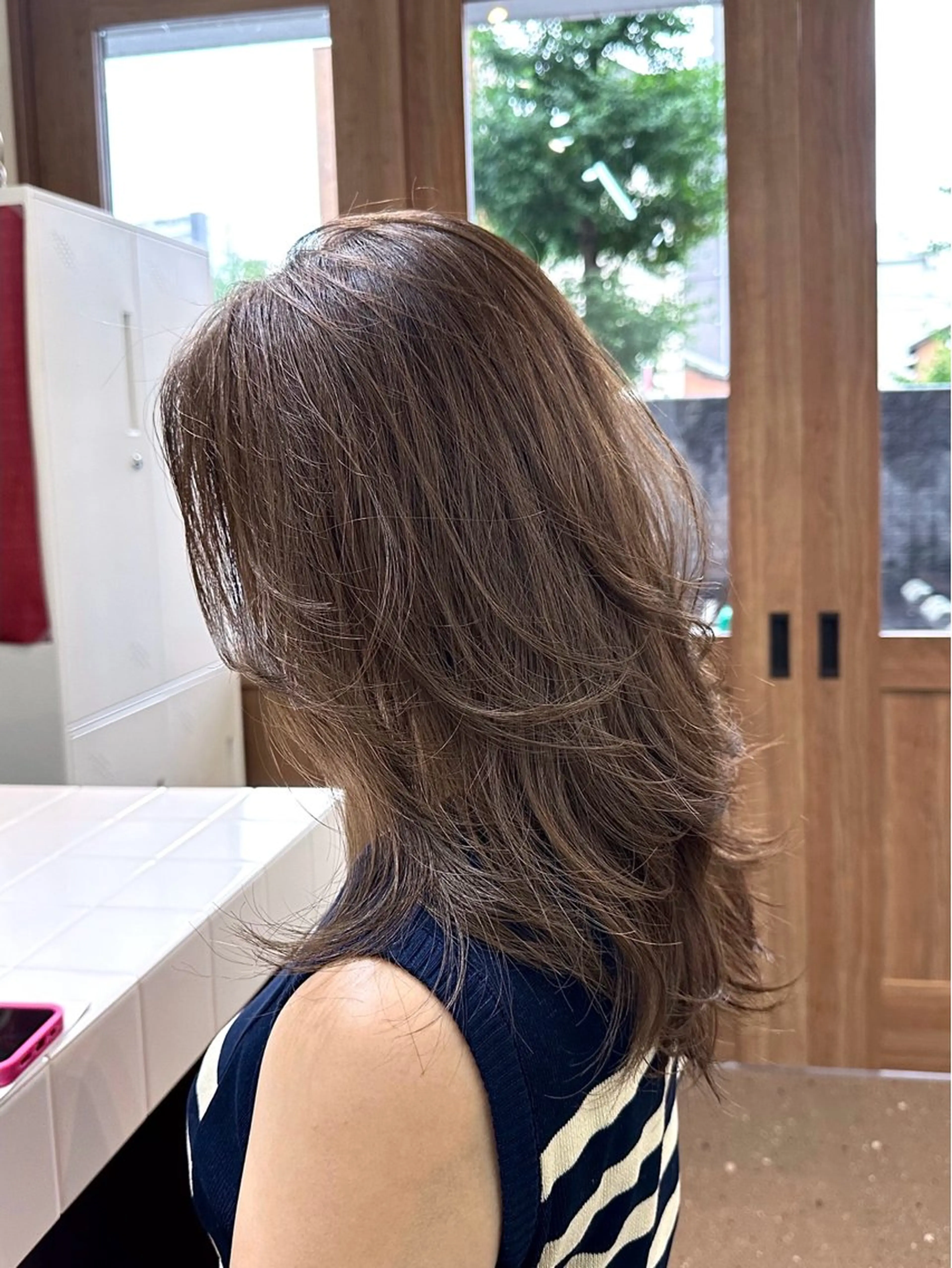 ロング レイヤーカット 鈴木 雅人のヘアスタイル