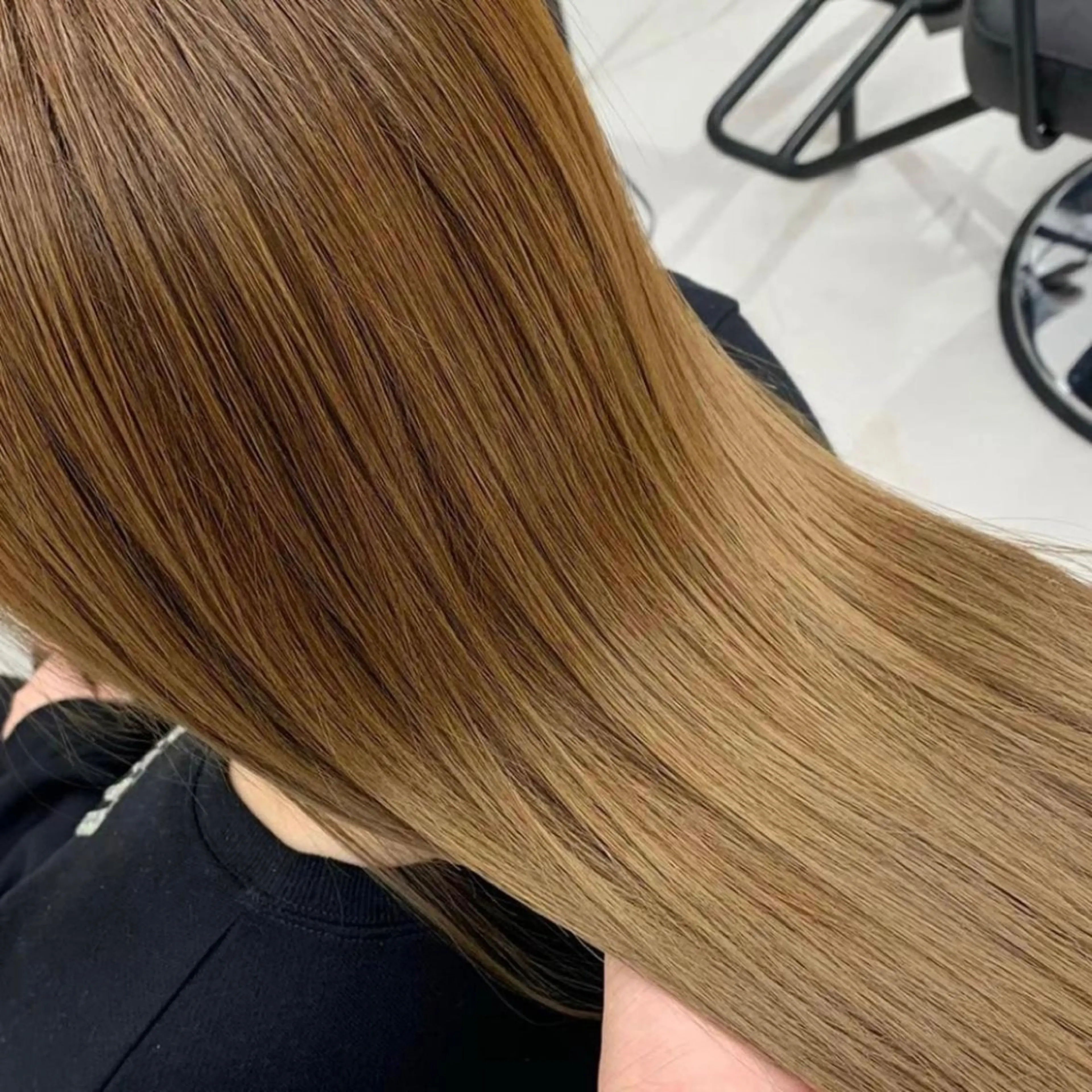 ミディアム カラー パーマ ヘアアレンジ メンズ 髪質改善 トリートメント mona/ ストレートスタイル✨のヘアスタイル