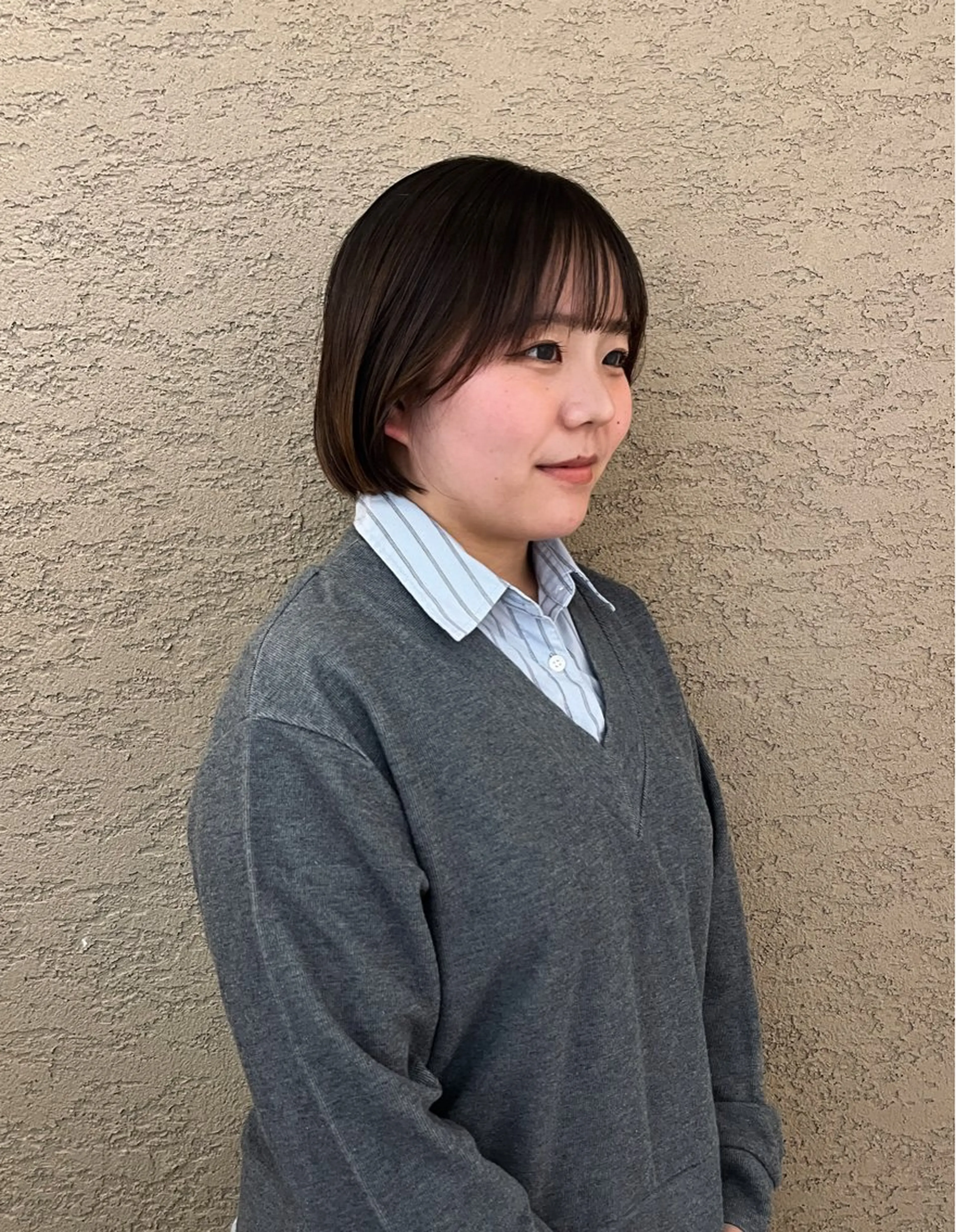 ショート カット Befine🫧岡田 万侑のヘアスタイル