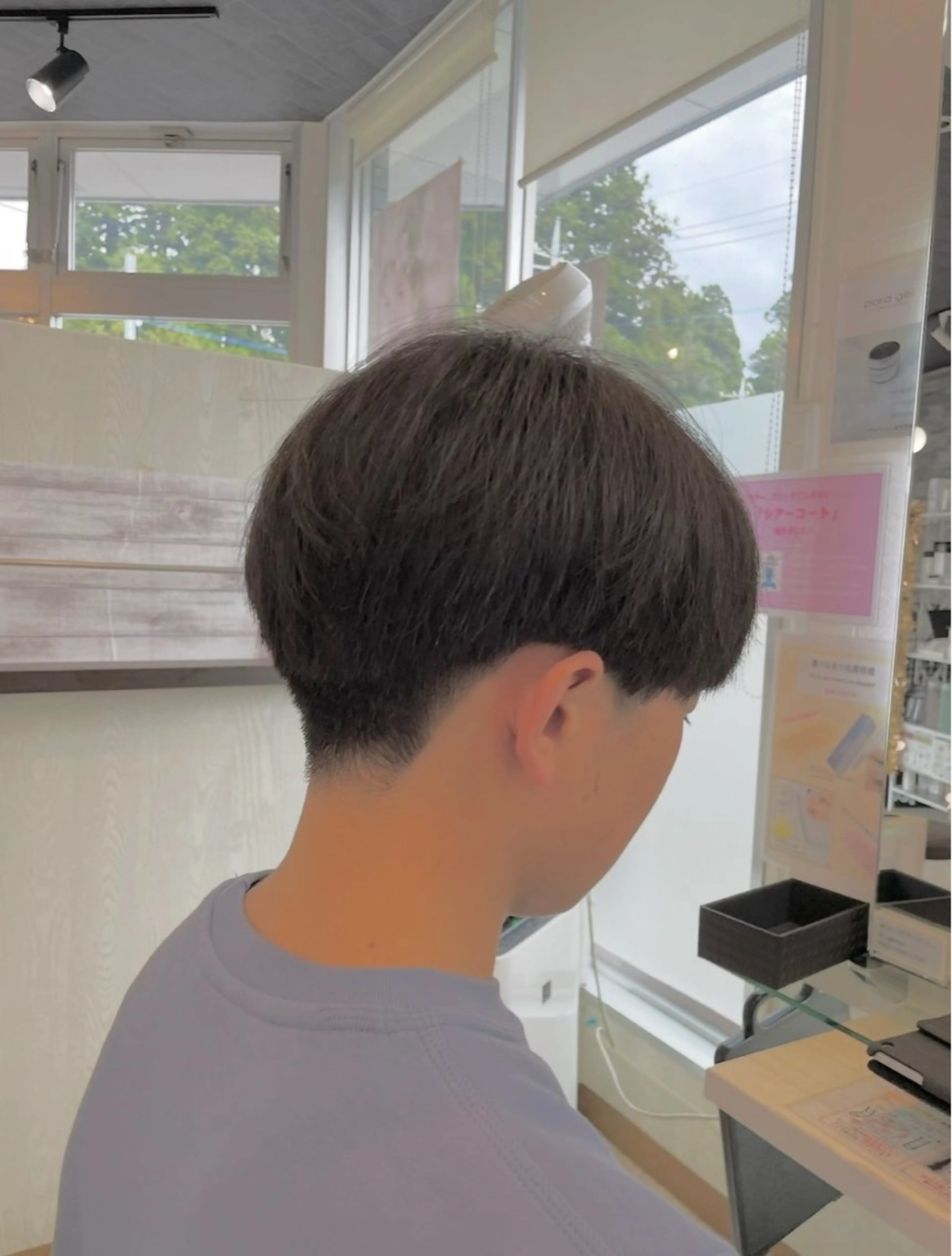 メンズカットの写真