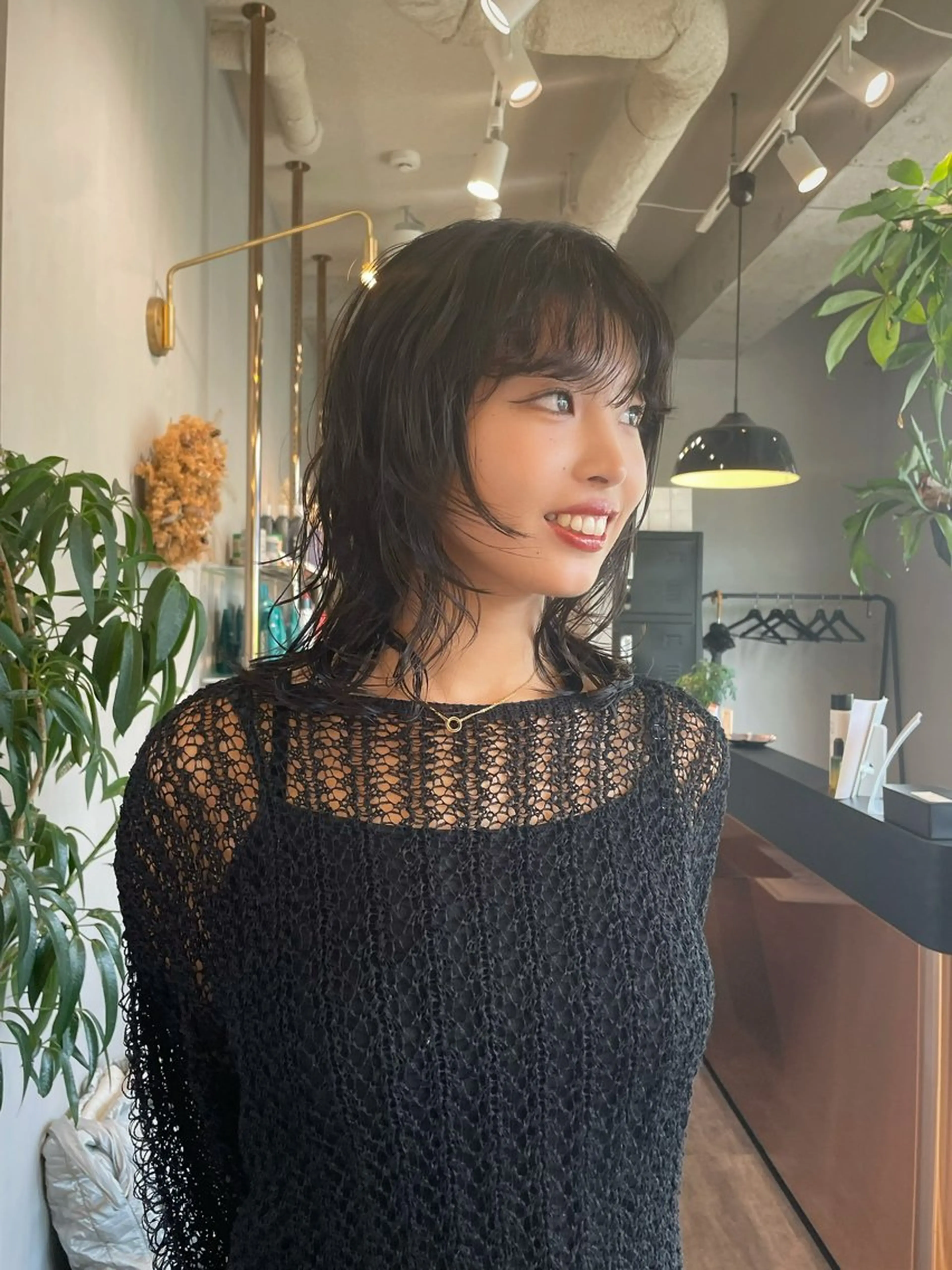 ミディアム パーマ ミディアムパーマ レイヤーカット tocca hair&treatment 京都河原町ANNEX所属・森口 誠斗のヘアスタイル