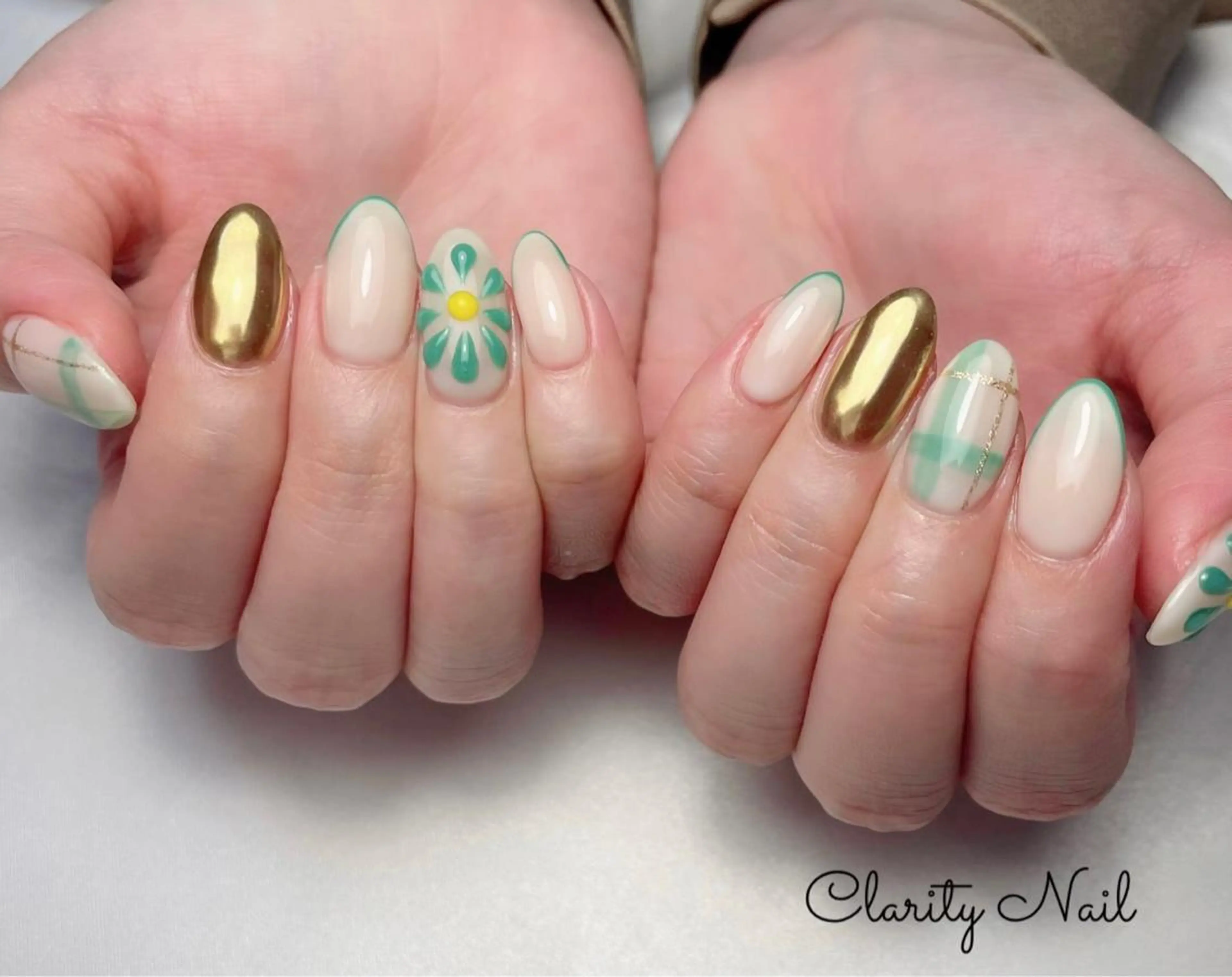 ネイル アートネイル 持ち込み ハンドネイル Clarity Nailのネイルデザイン