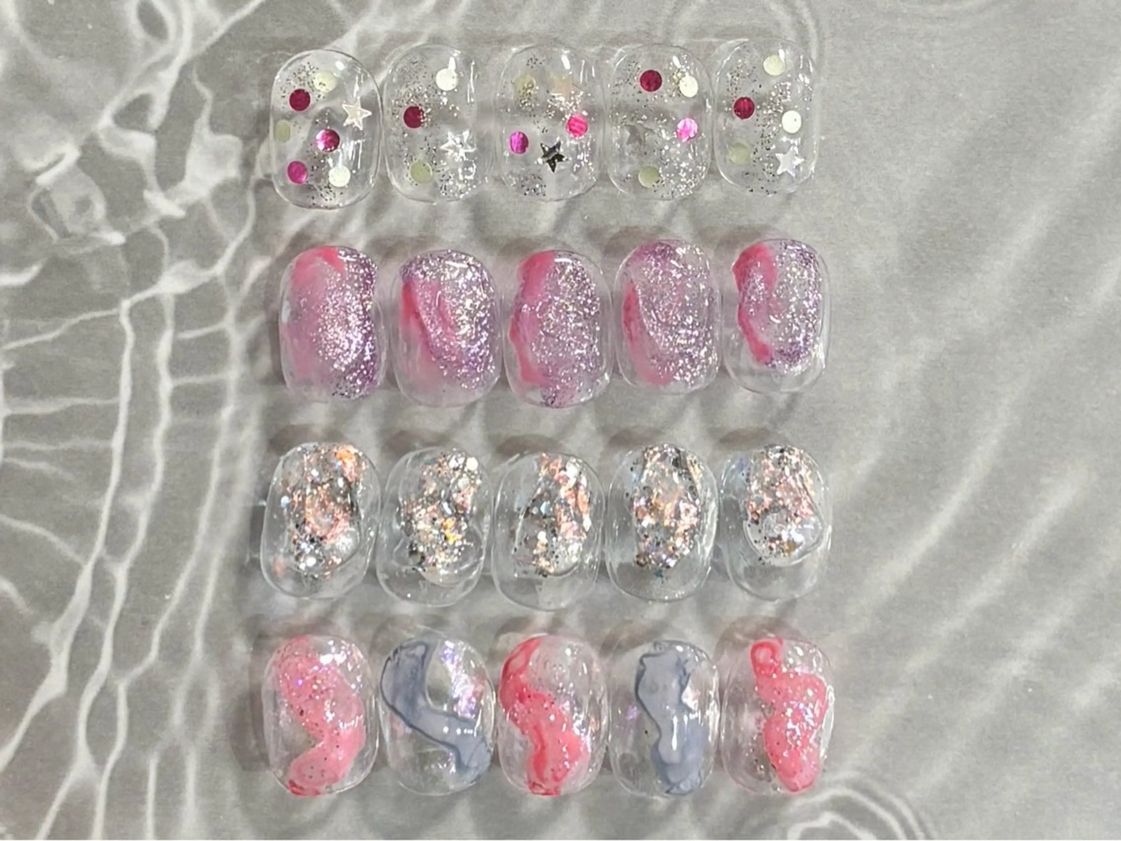 ネイル シンプルネイル Lilia nana🕊️🤍のネイルデザイン