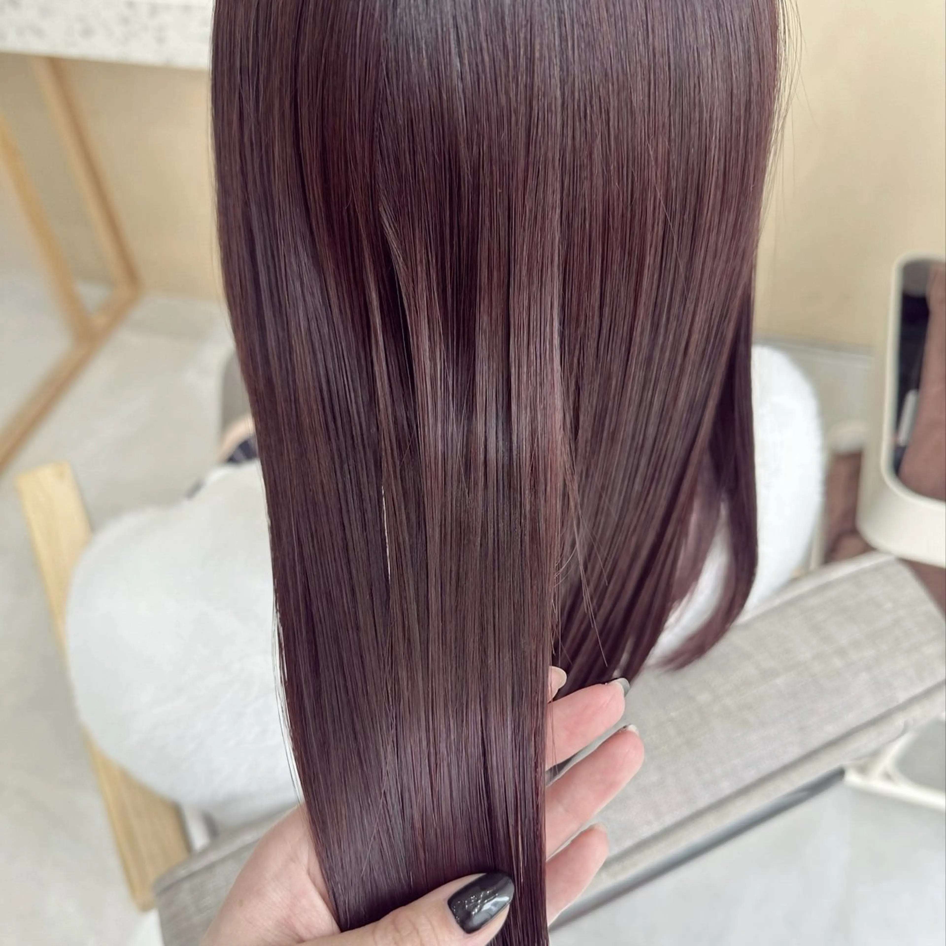 ロング カット ヘアカラー トリートメント 🌜美髪矯正/艶髪 /ボブ/こころ🌛のヘアスタイル