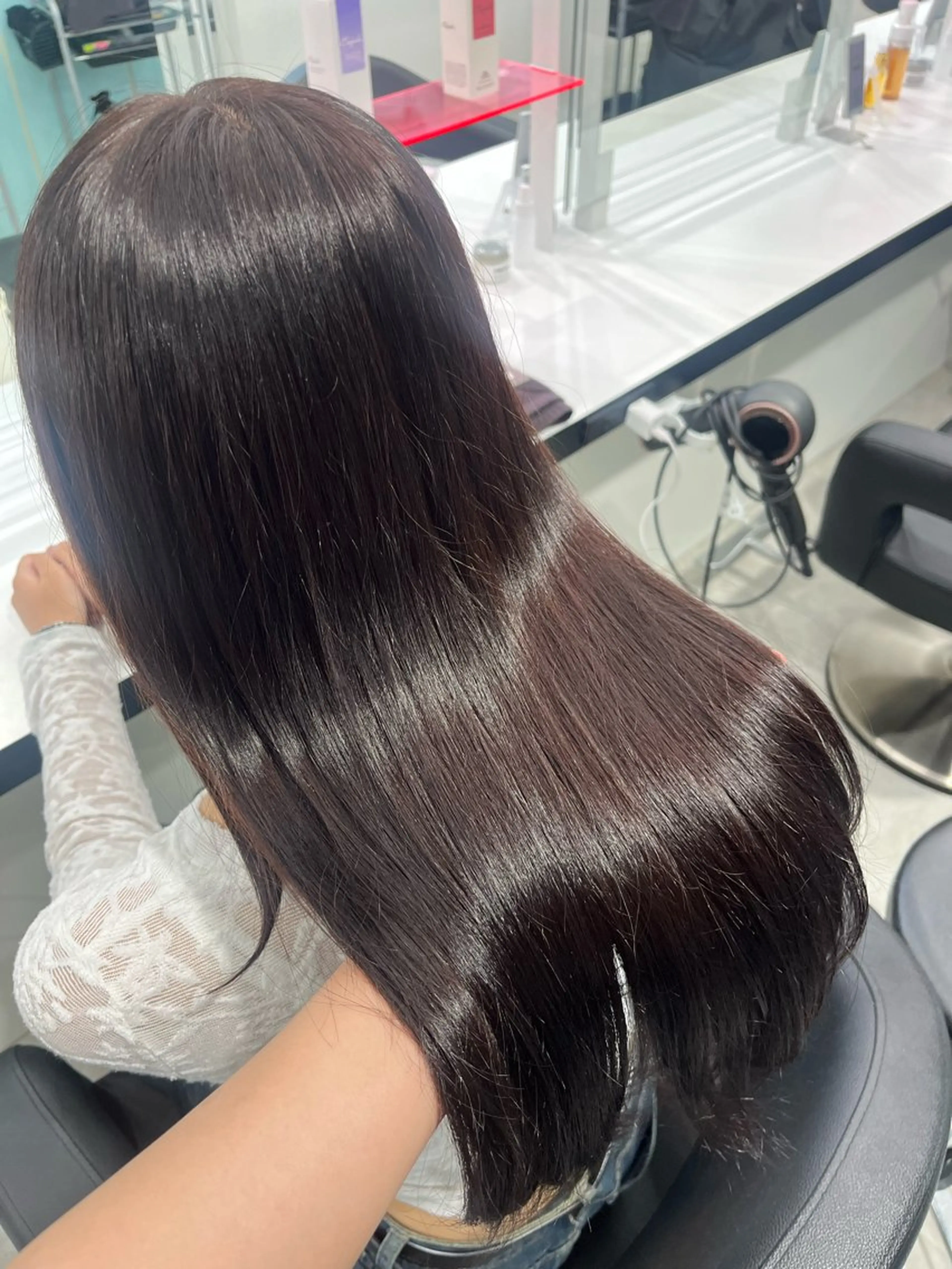 ロング カラー みう/仙台/暖色/ 艶髪/顔周りカット/のヘアスタイル