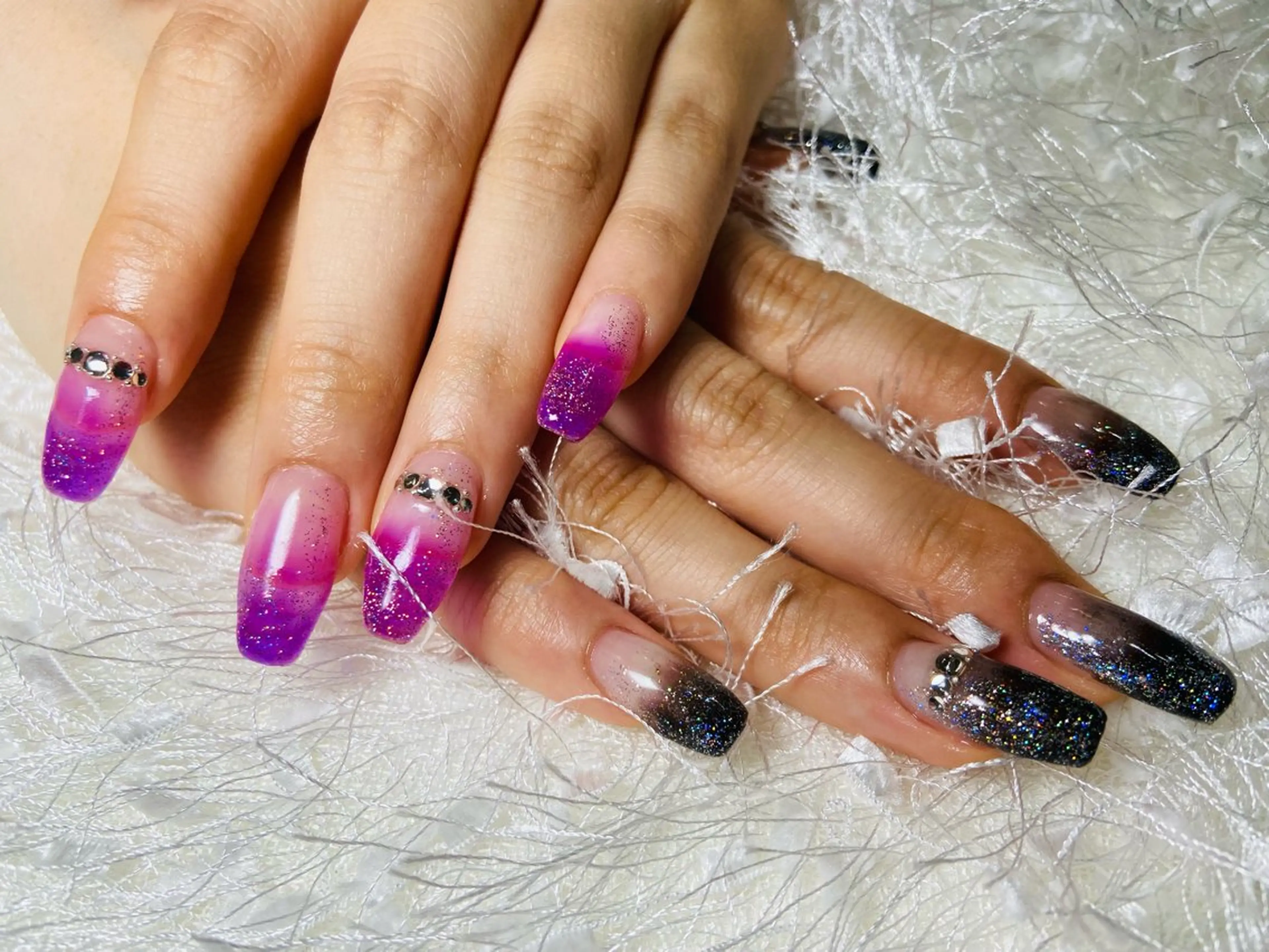 ネイル 長さ出し 持ち込み ネイルチップ A-nail 閉店のネイルデザイン