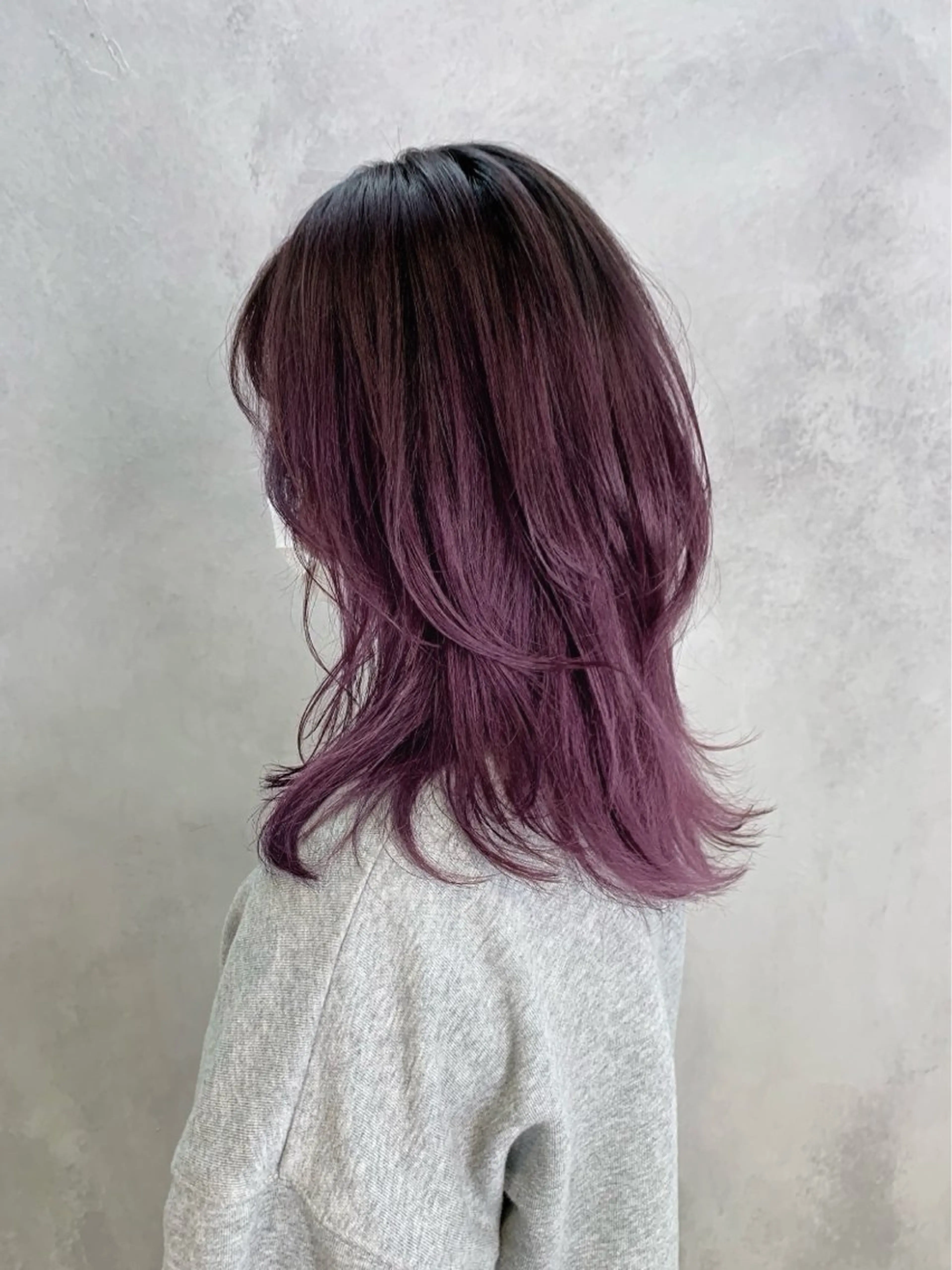 セミロング カラー IT by ALBUM立川のヘアスタイル