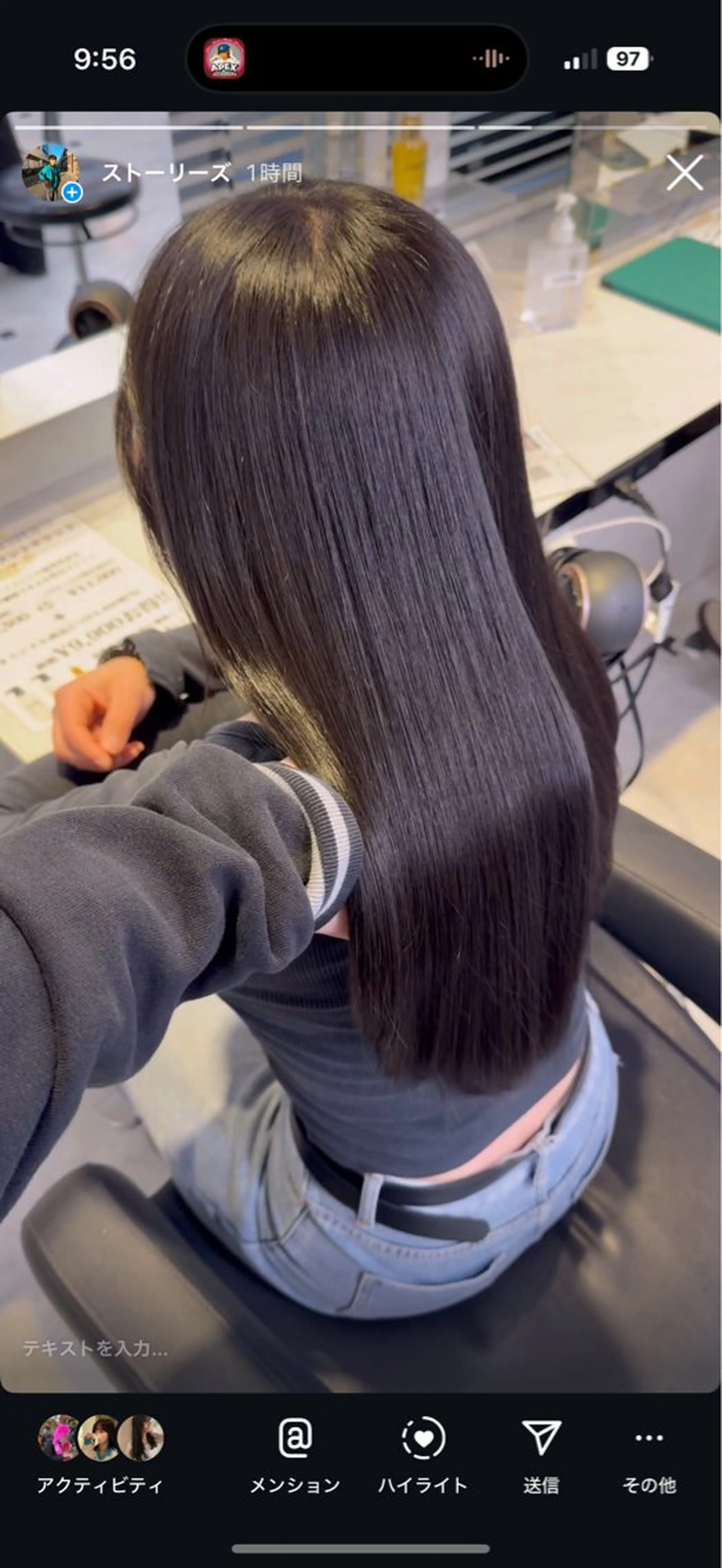 ロング カラー 透明感カラー グレージュ カット ヘアカラー 韓国風グレージュ 🤍たくみ🤍のヘアスタイル