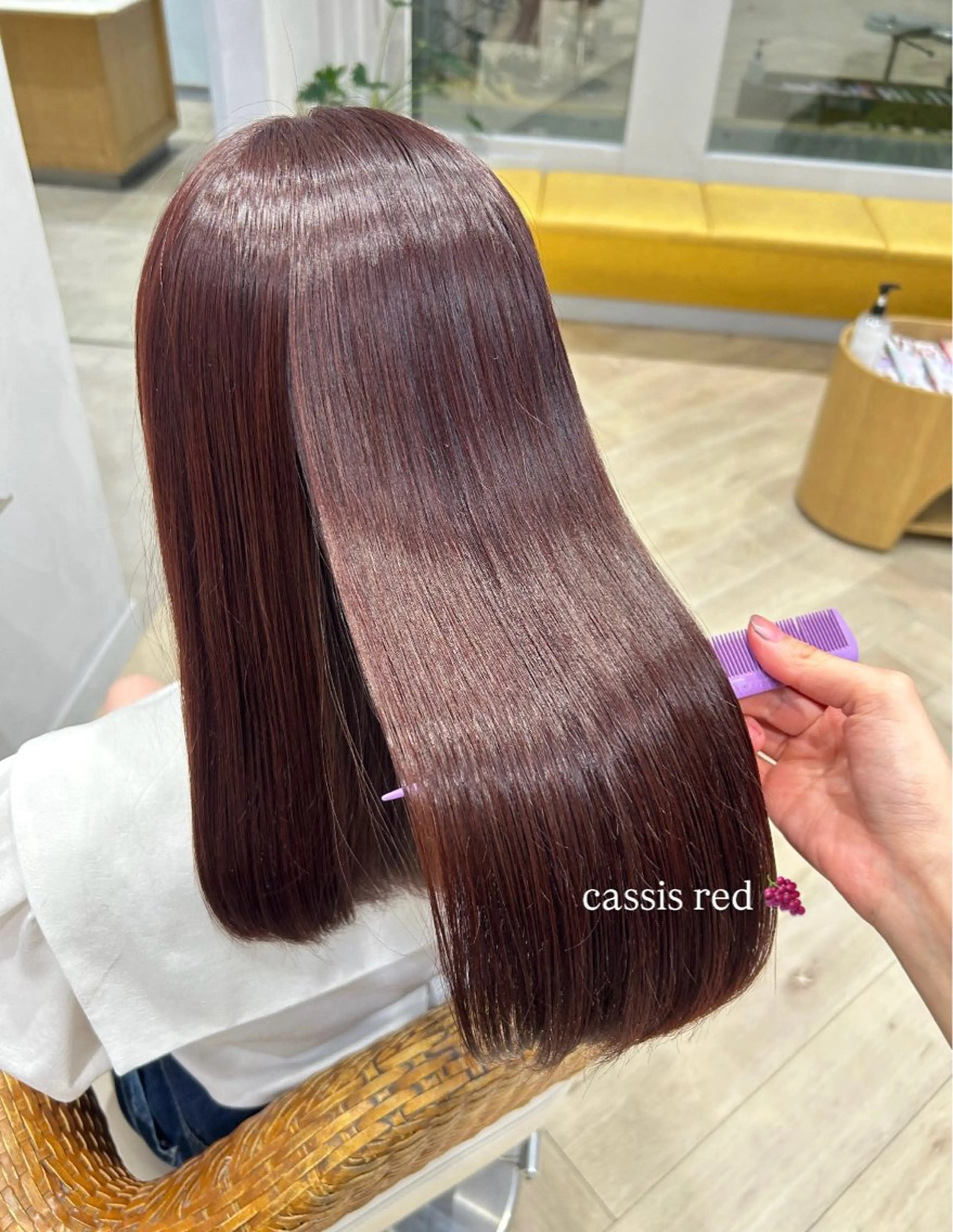 【暖色カラー🍒】ワンカラーのみ(保湿トリートメント付き)🪽の写真