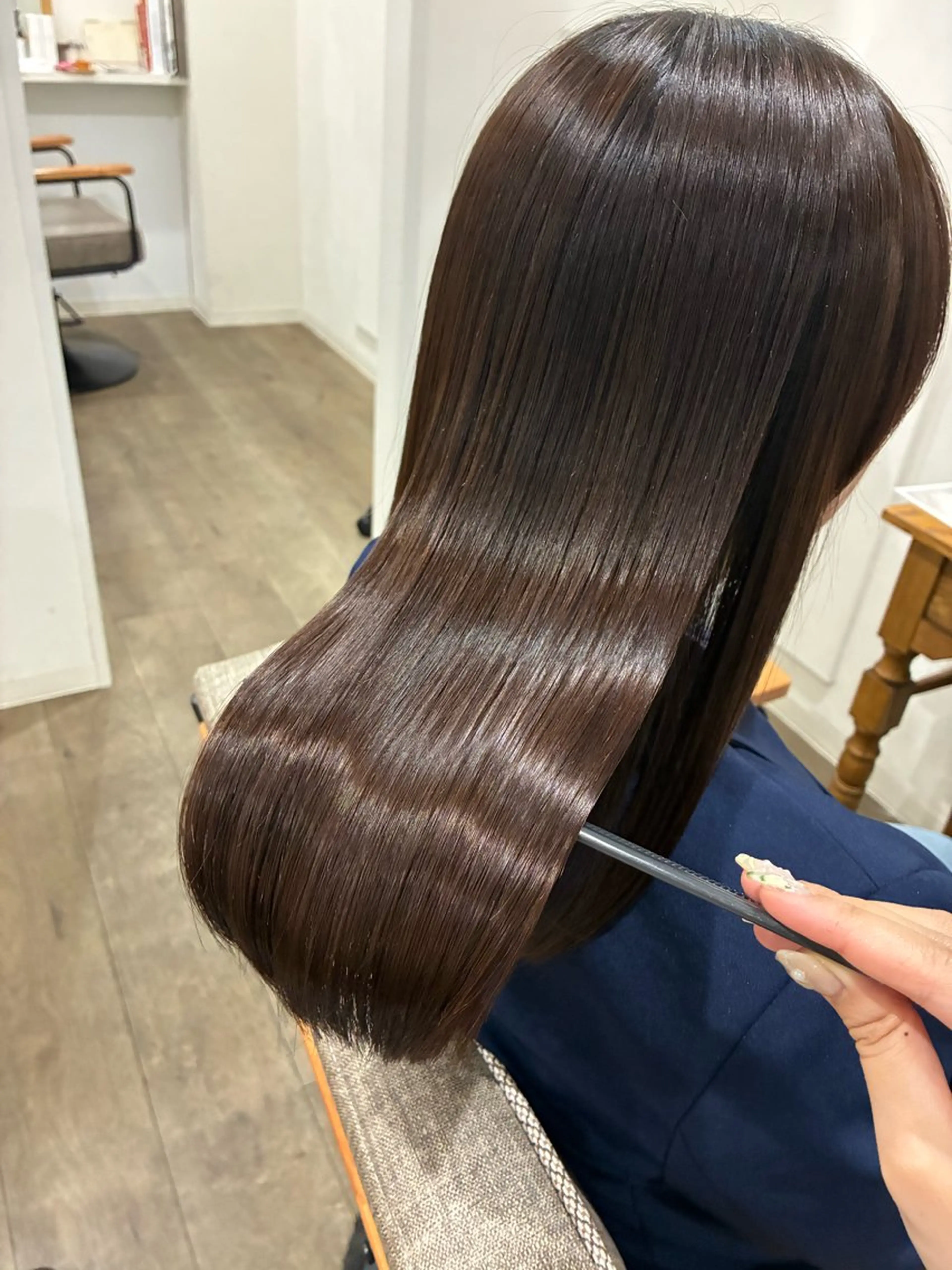 ロング 髪質改善/ボブ/梅田 runa_ニュアンスのヘアスタイル