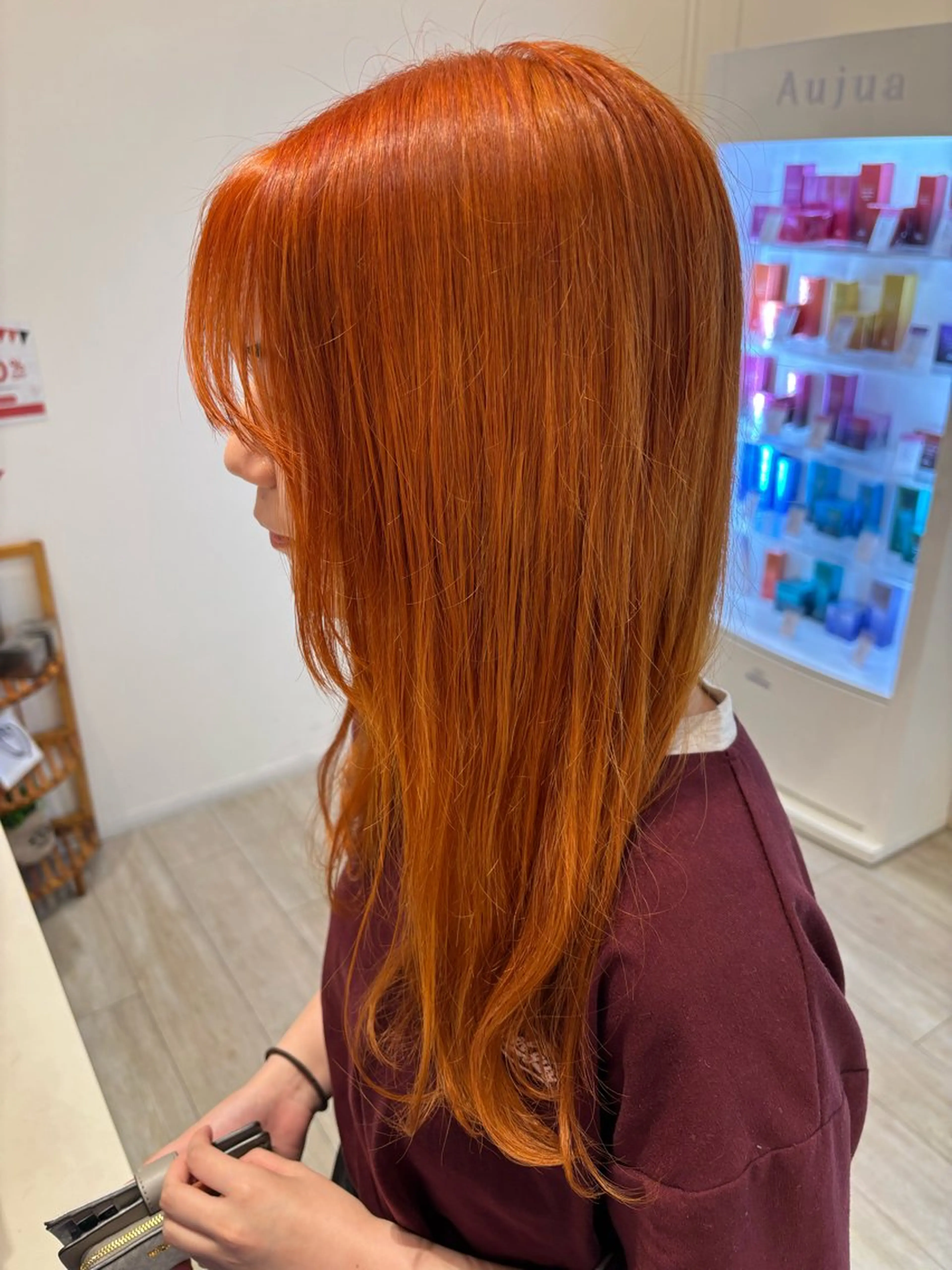 セミロング カラー カット ヘアカラー 黒川 真伍のヘアスタイル