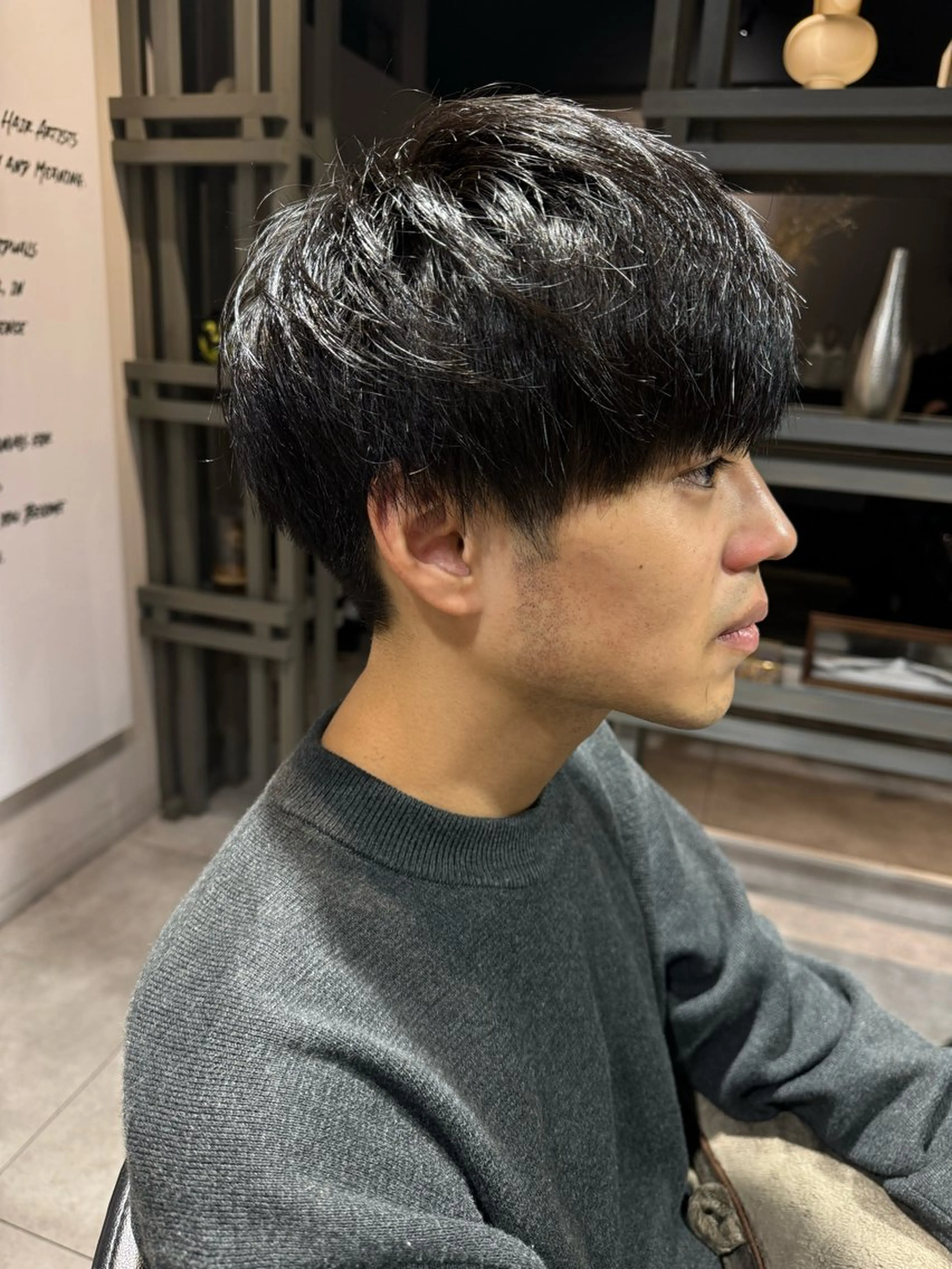 ミディアム メンズ マッシュ 似合う髪型が 分からない方へのヘアスタイル