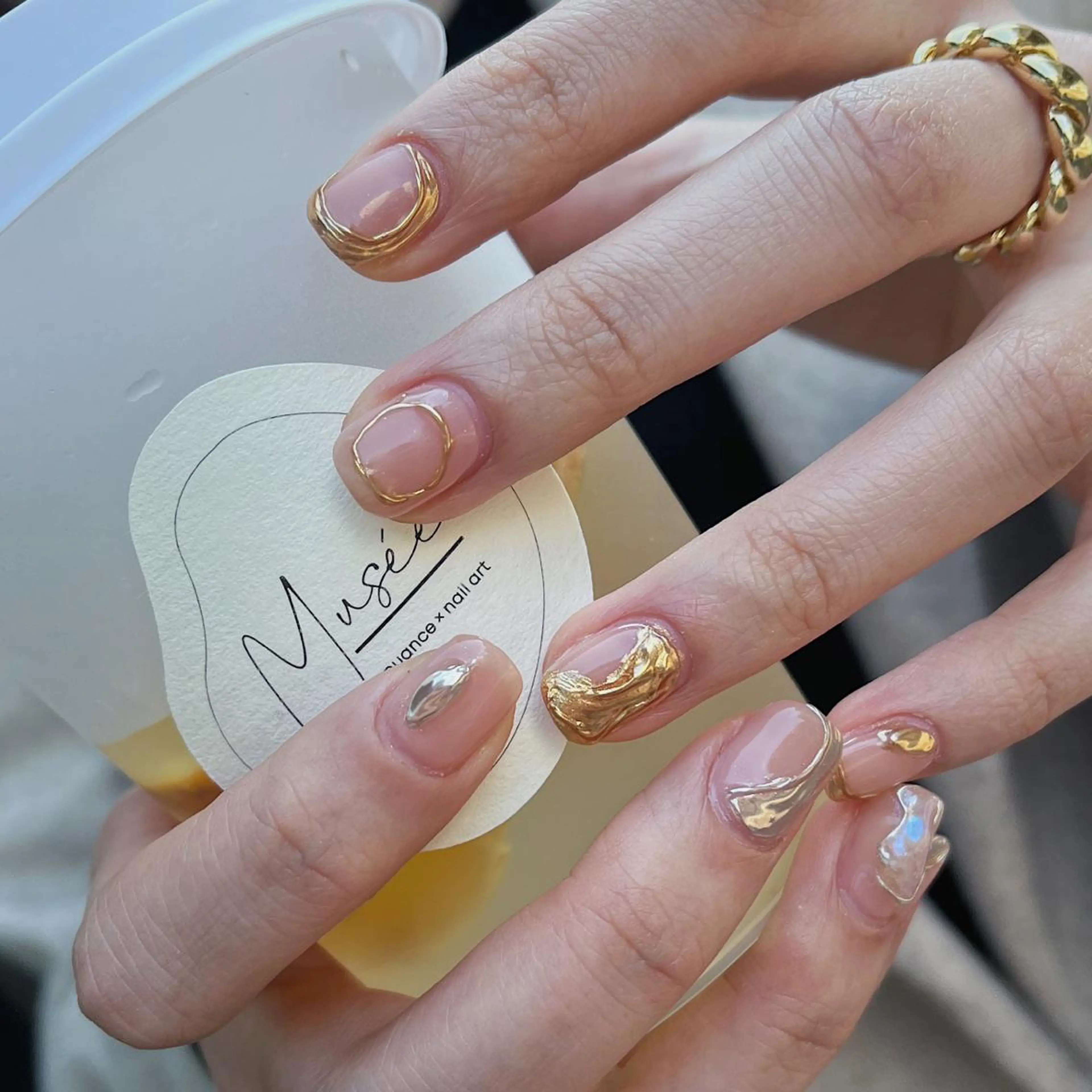 ショート ネイル Musee art 亀戸店のネイルデザイン