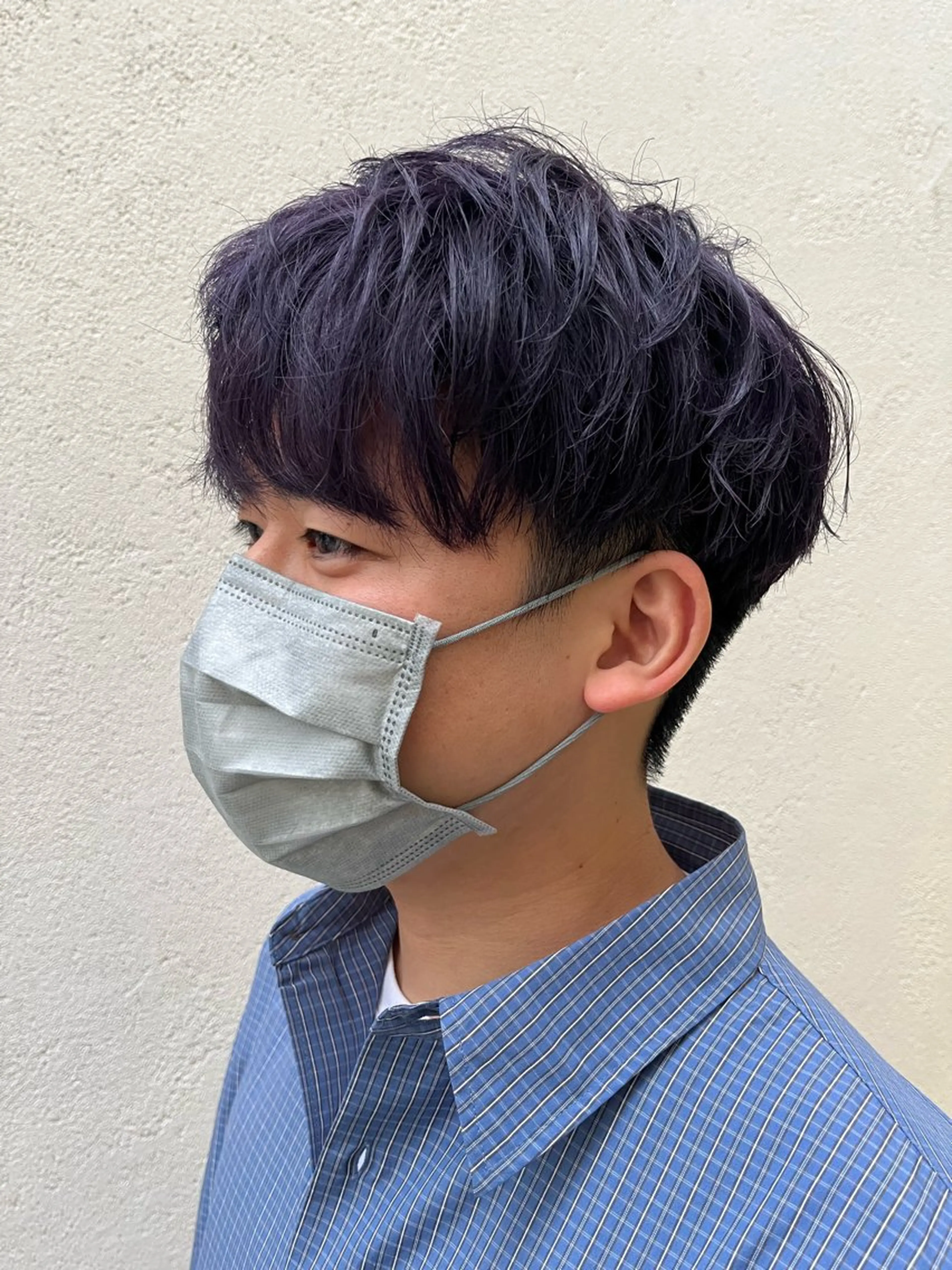 ショート カラー メンズ ヘアカラー パーマ/縮毛矯正 揚村武斗のヘアスタイル