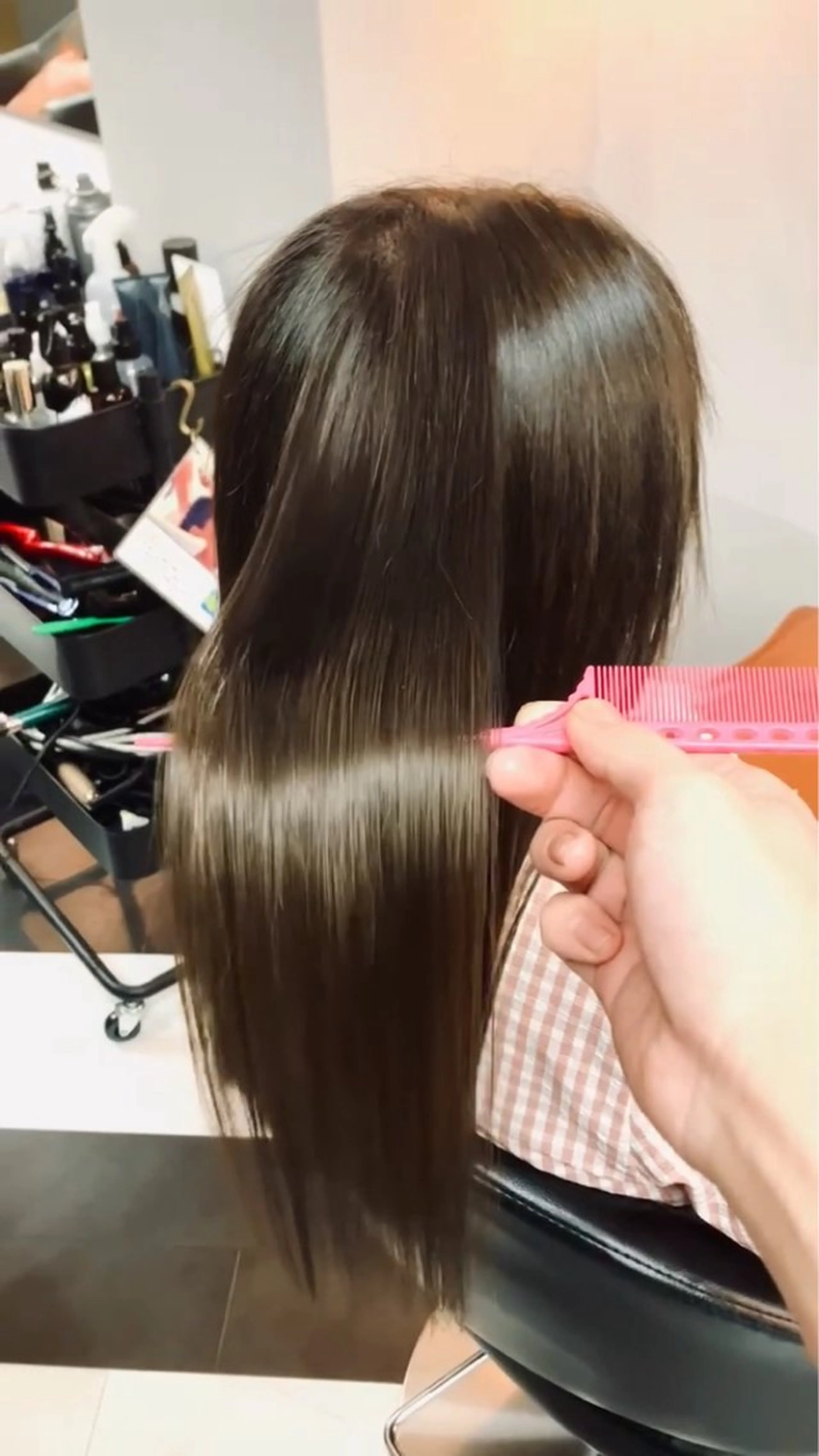 ロング ウルフ・ハイレイヤー 🌟ナカノ・ユウヤのヘアスタイル