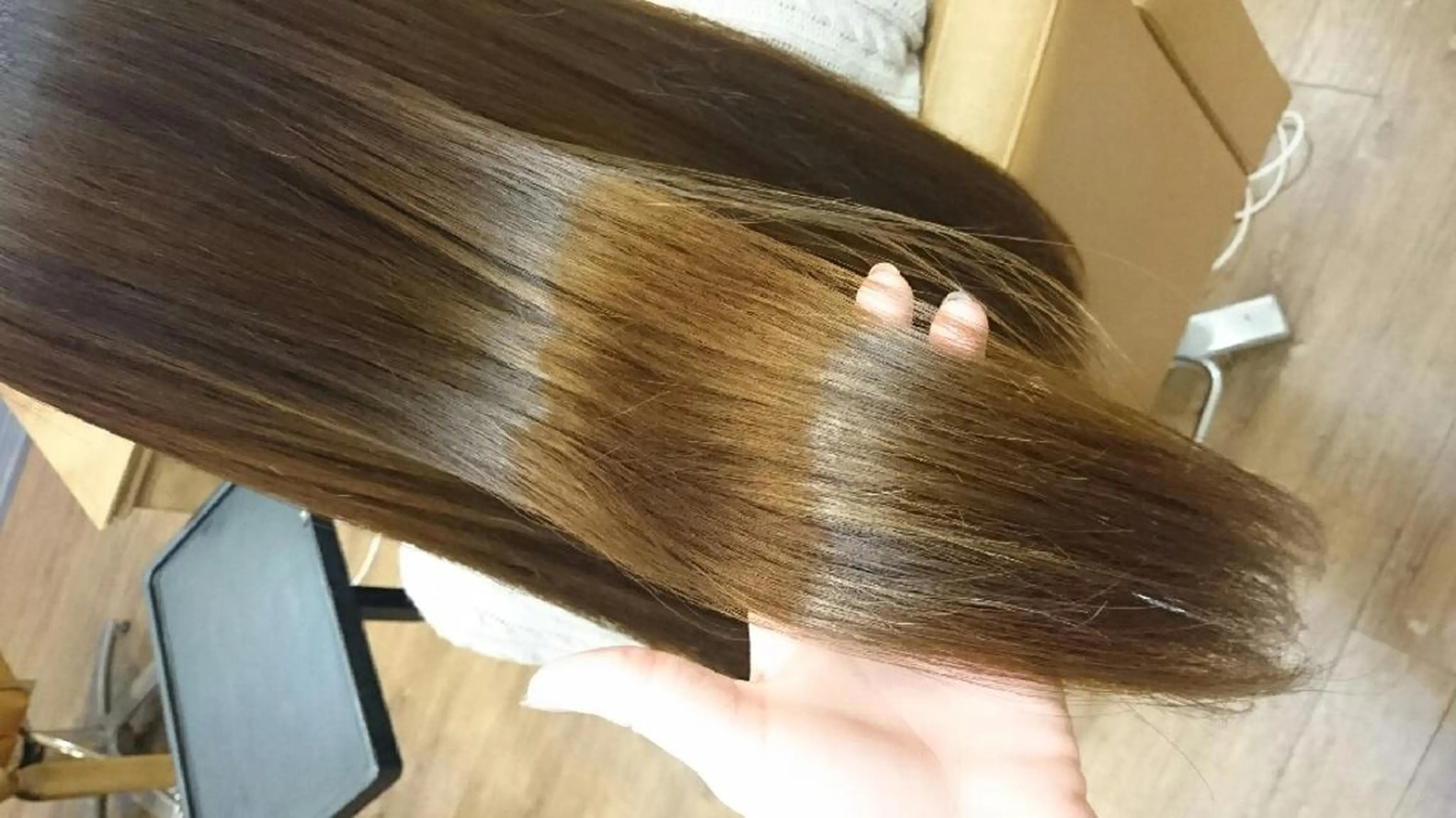 カラー ロング トリートメント カット 縮毛矯正 トリートメント ◎モチマル チアキ◎のヘアスタイル