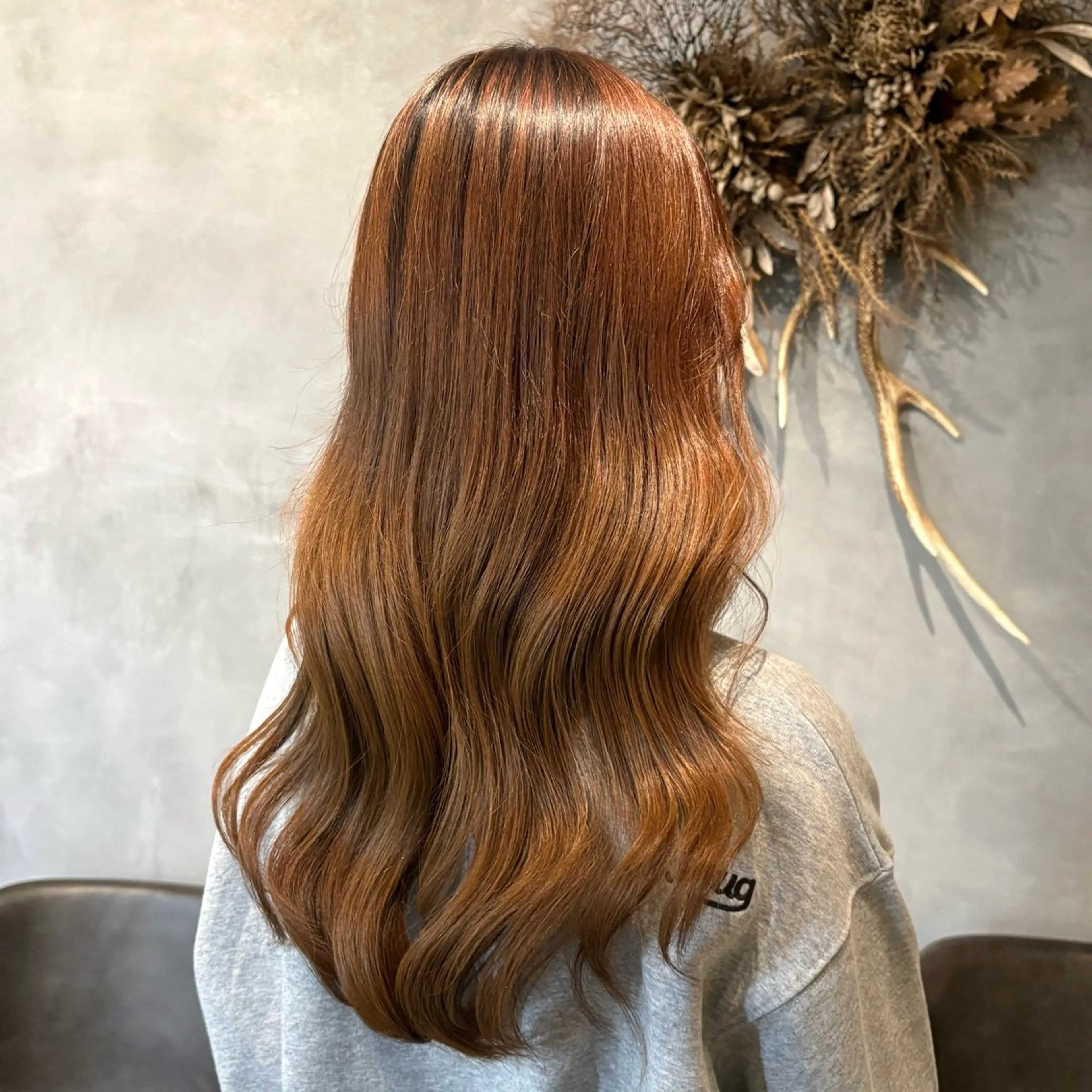 ロング カラー カット ヘアカラー 🌸艶カラー/似合わ せカット/サクラ🌸のヘアスタイル