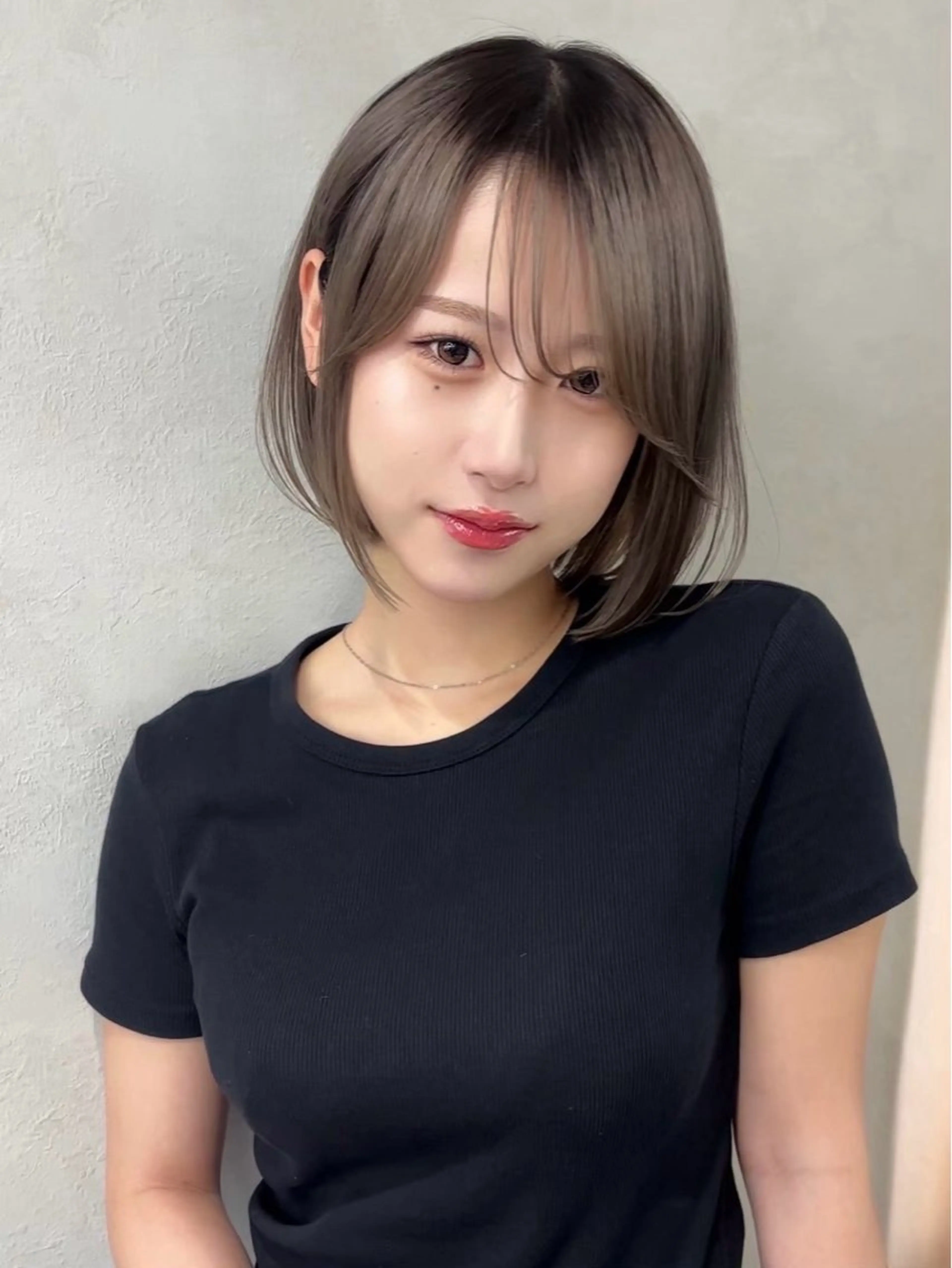 ミディアム カラー カット ヘアカラー トリートメント ウメダナオヤ/ くびれヘア✨のヘアスタイル