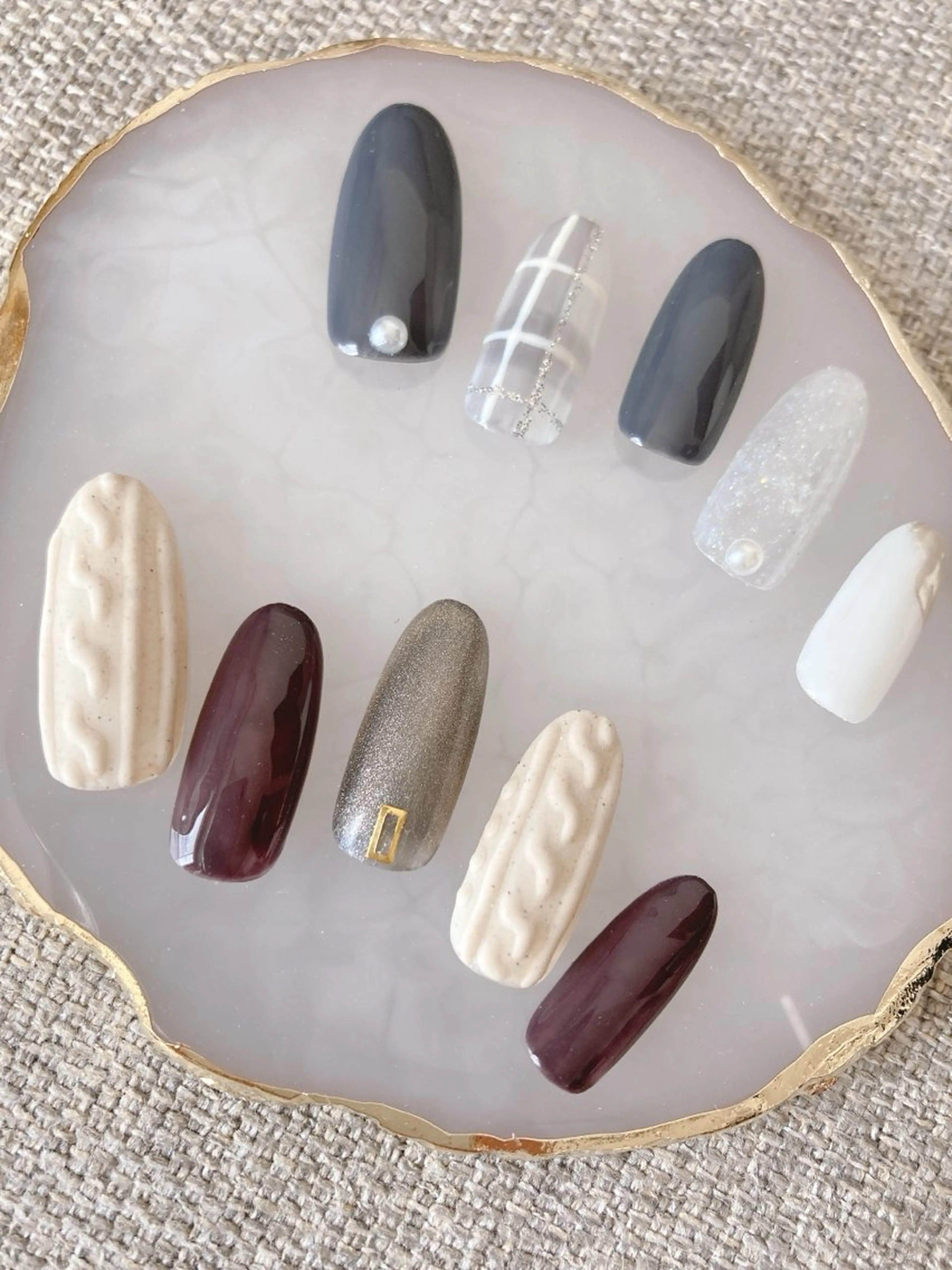 ネイル 冬ネイル Tree 〜saito〜のネイルデザイン