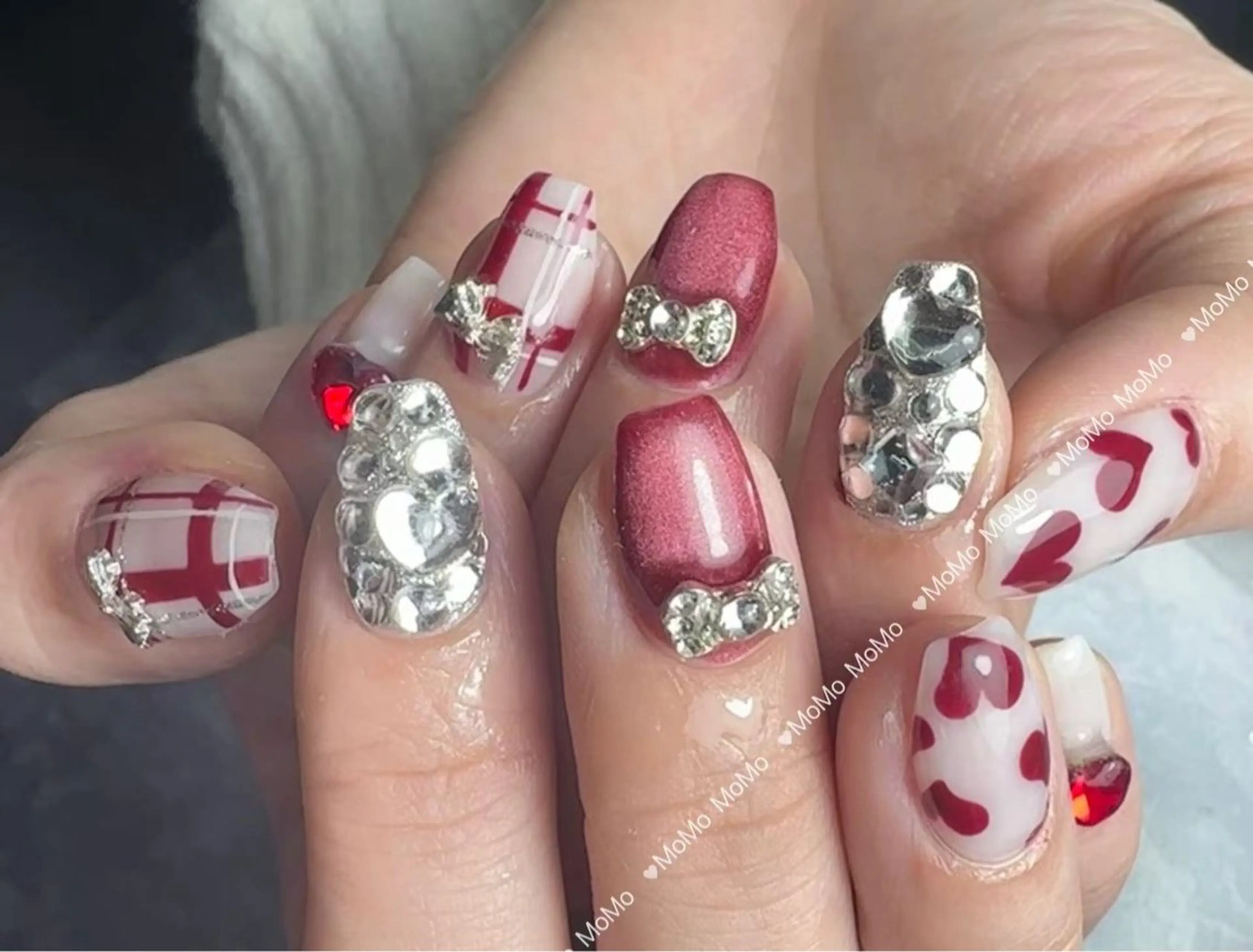 ネイル ニュアンスネイル ワンホンネイル MOMO 川崎所属・moriki nailのネイルデザイン