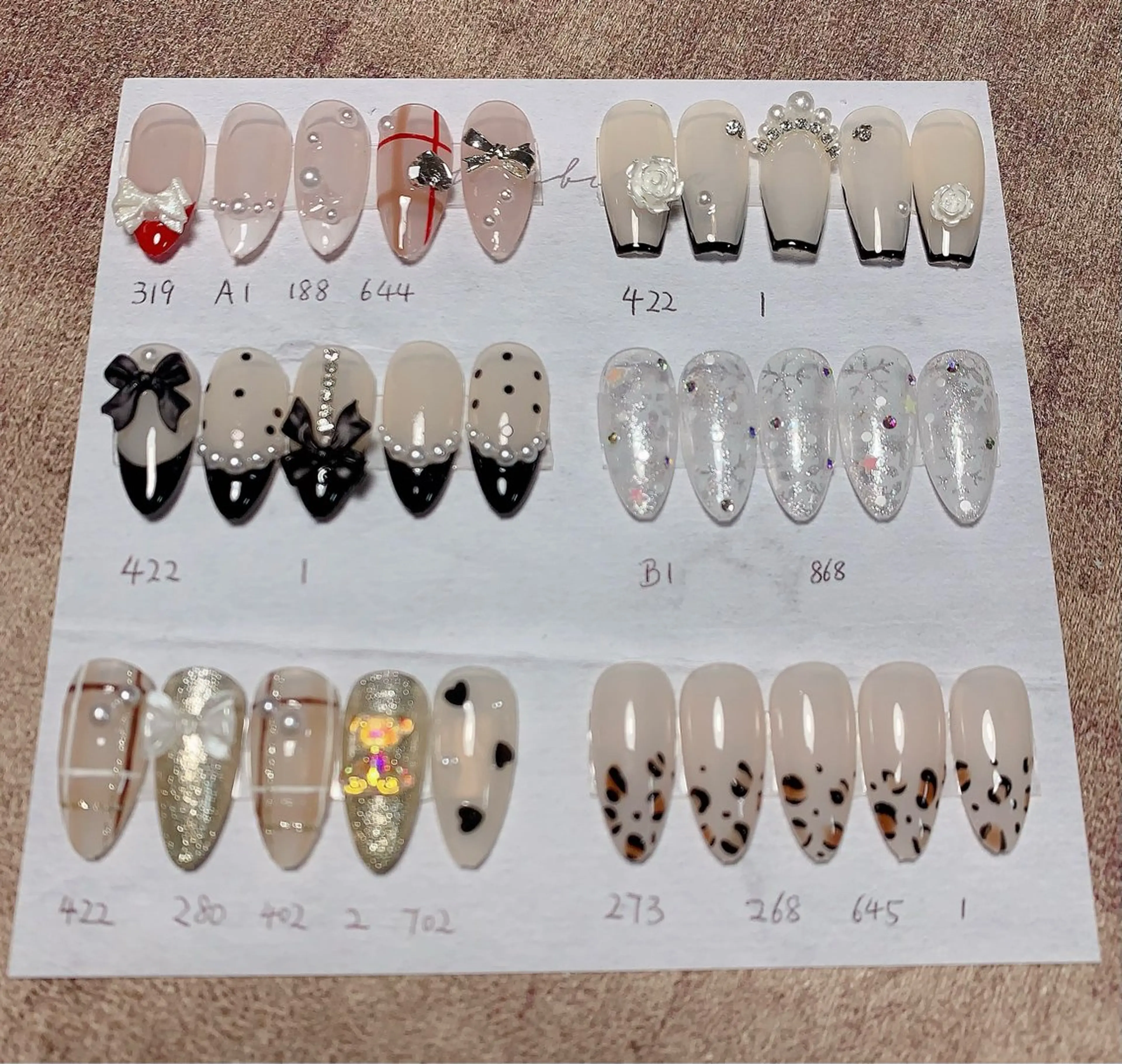 ネイル 大場 穂のネイルデザイン