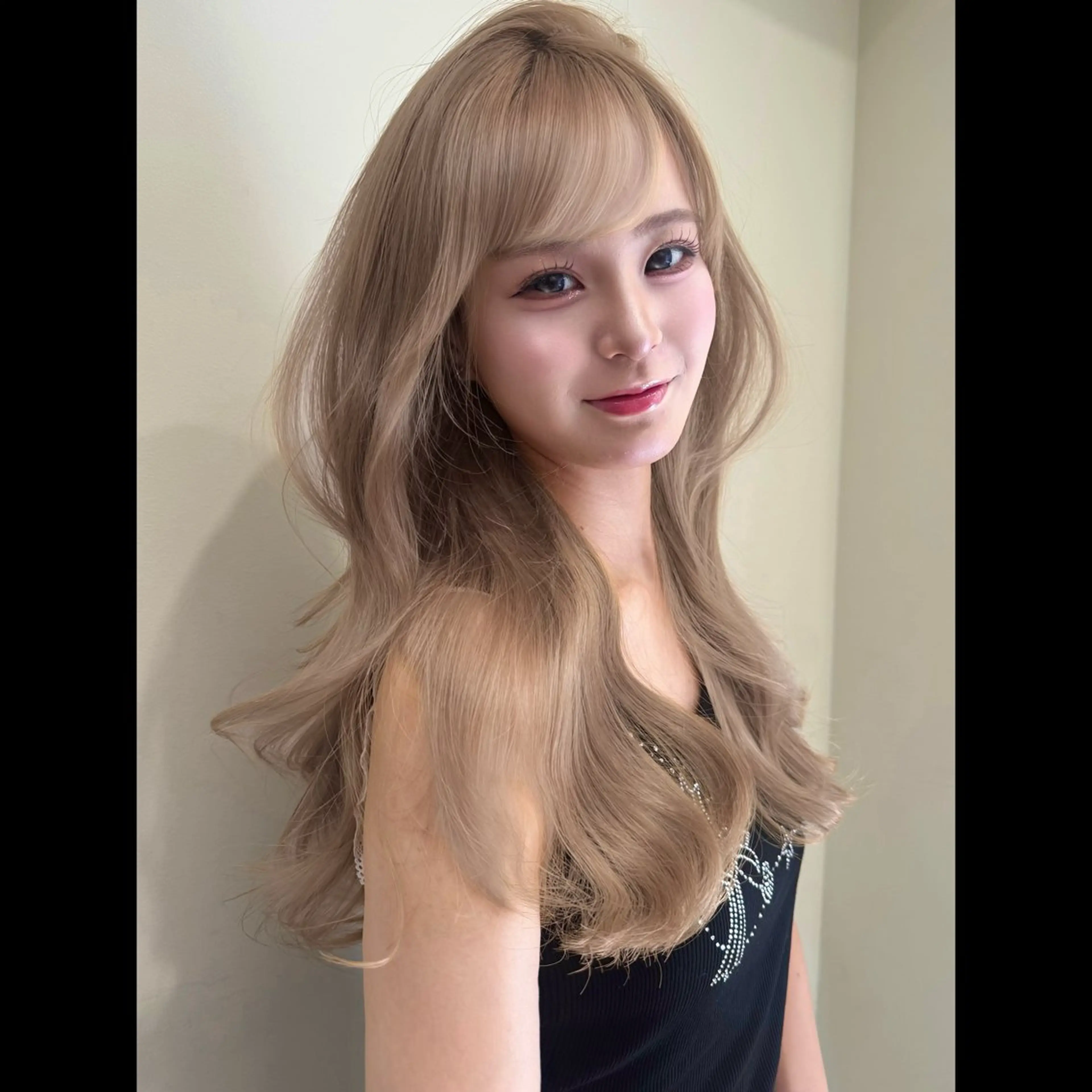 ロング 韓国レイヤー💋/ ワンホン/NANAのヘアスタイル