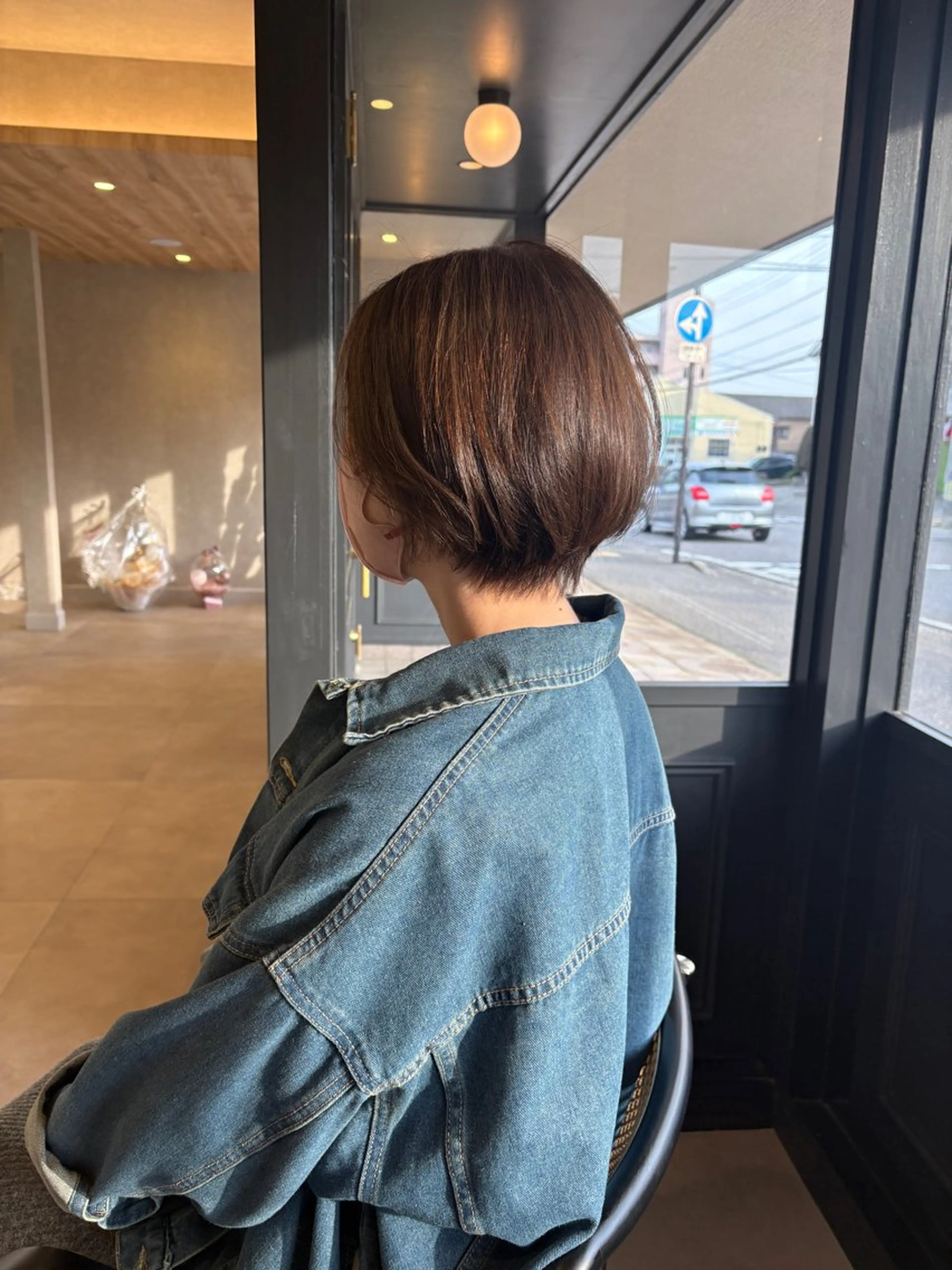 ショート 丸みショート ショートヘア カット ヘアカラー ✨NEW OPEN/ 美髪矯正/山田千里✨のヘアスタイル