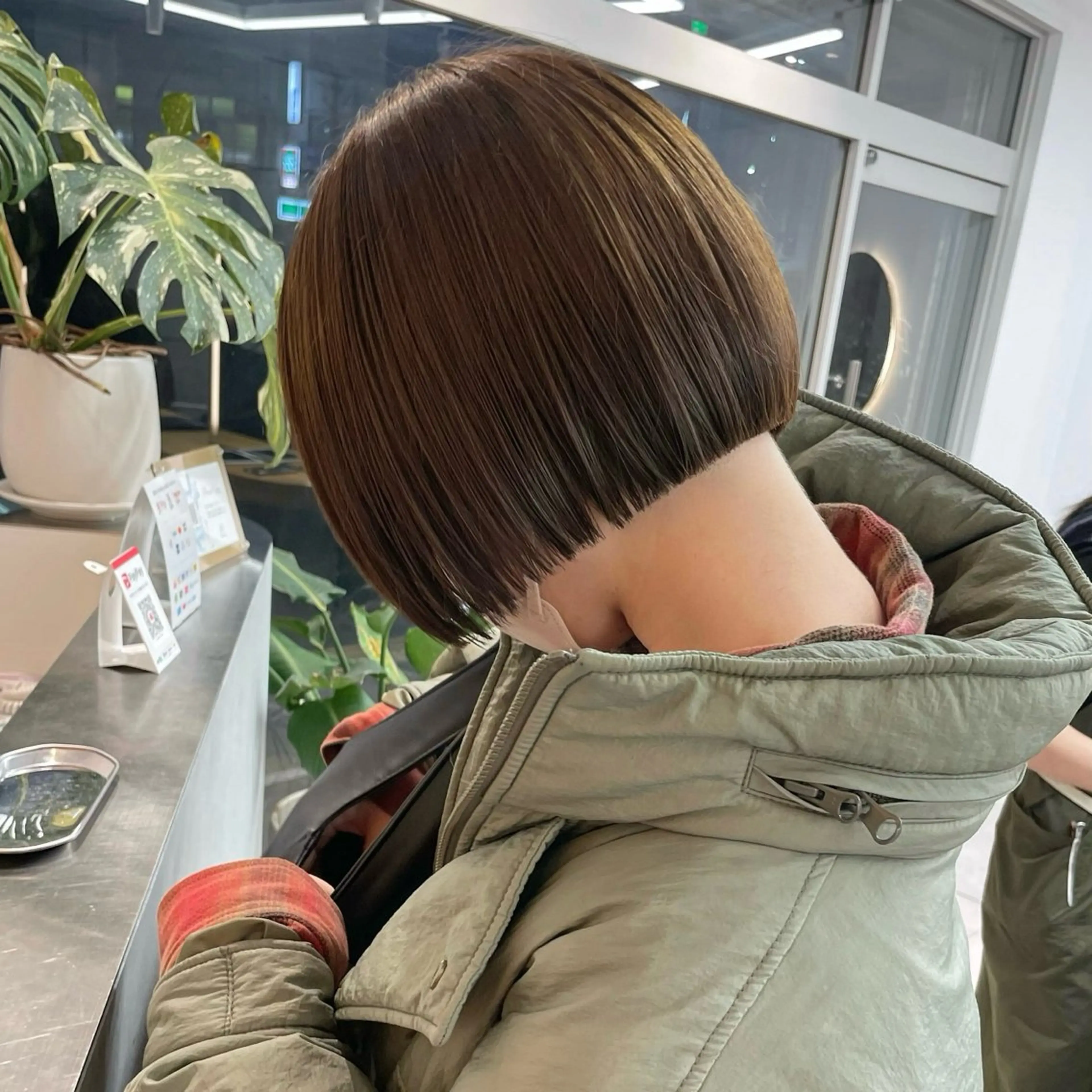 ショート Misaki /ボブ/縮毛矯正のヘアスタイル