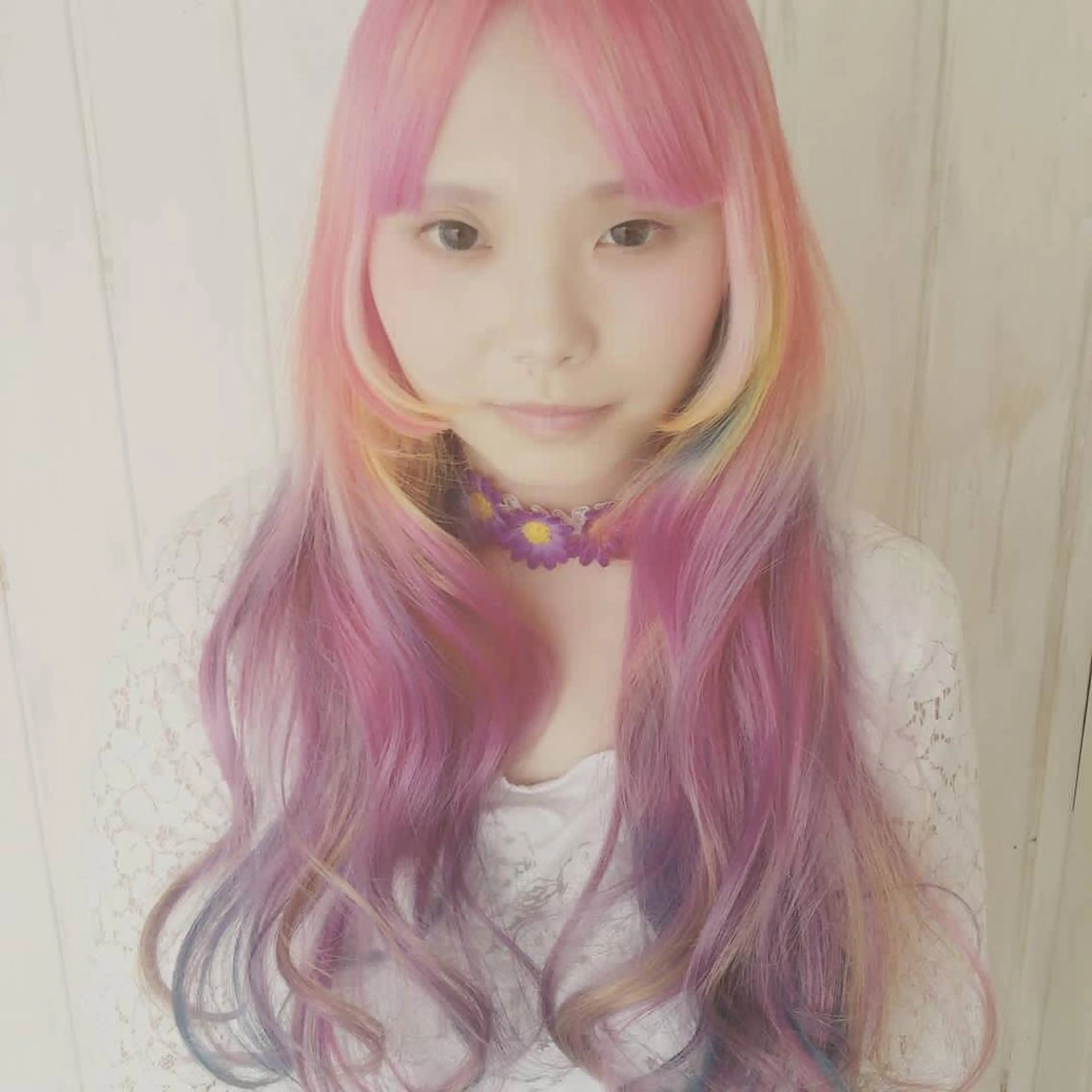 ロング カラー バレイヤージュ ブリーチ ケアブリーチ ダブルカラー ハイライトカラー ヘアカラー トリートメント welring hair salonのヘアスタイル