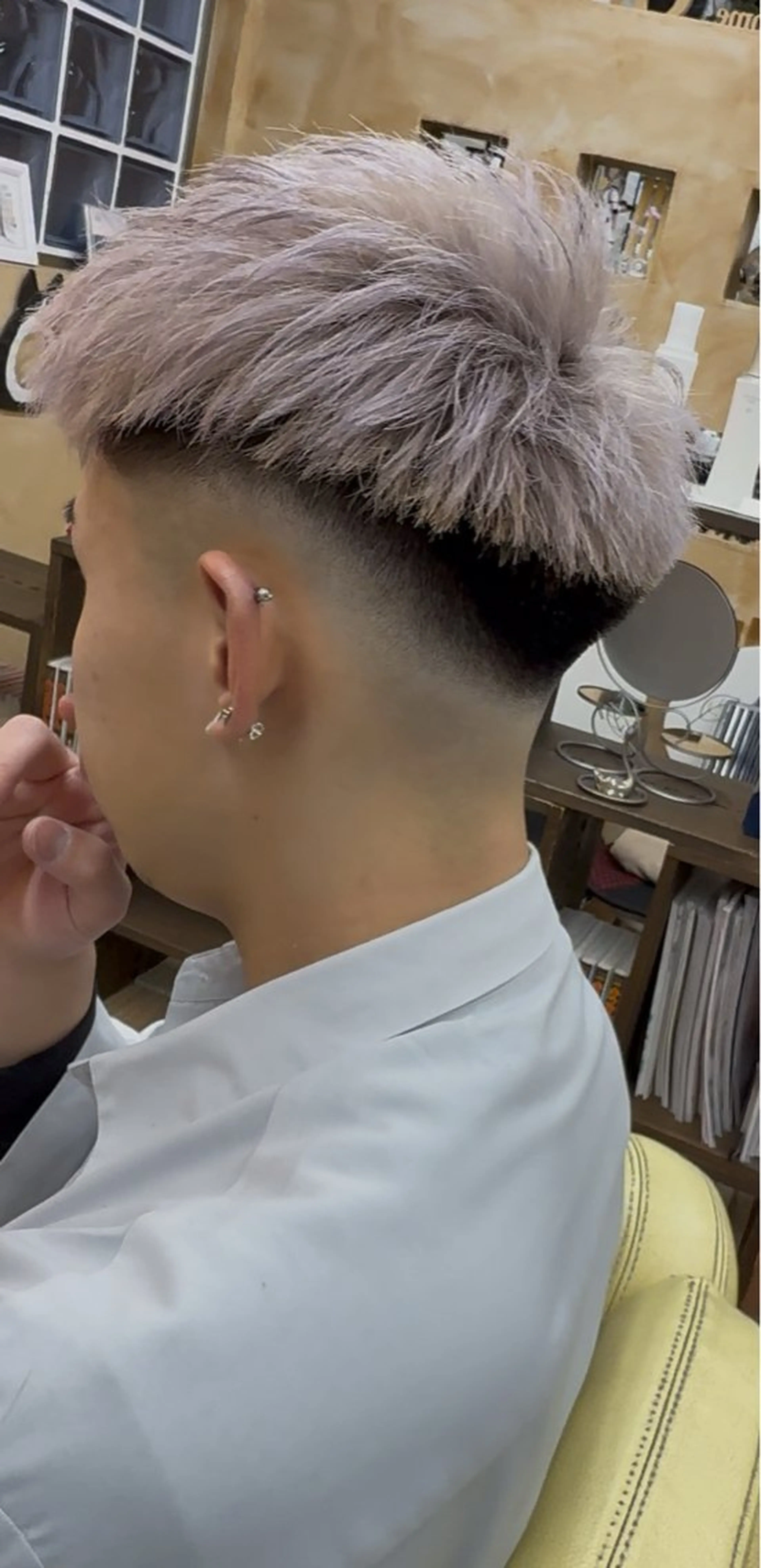 ショート 上田 結心のヘアスタイル