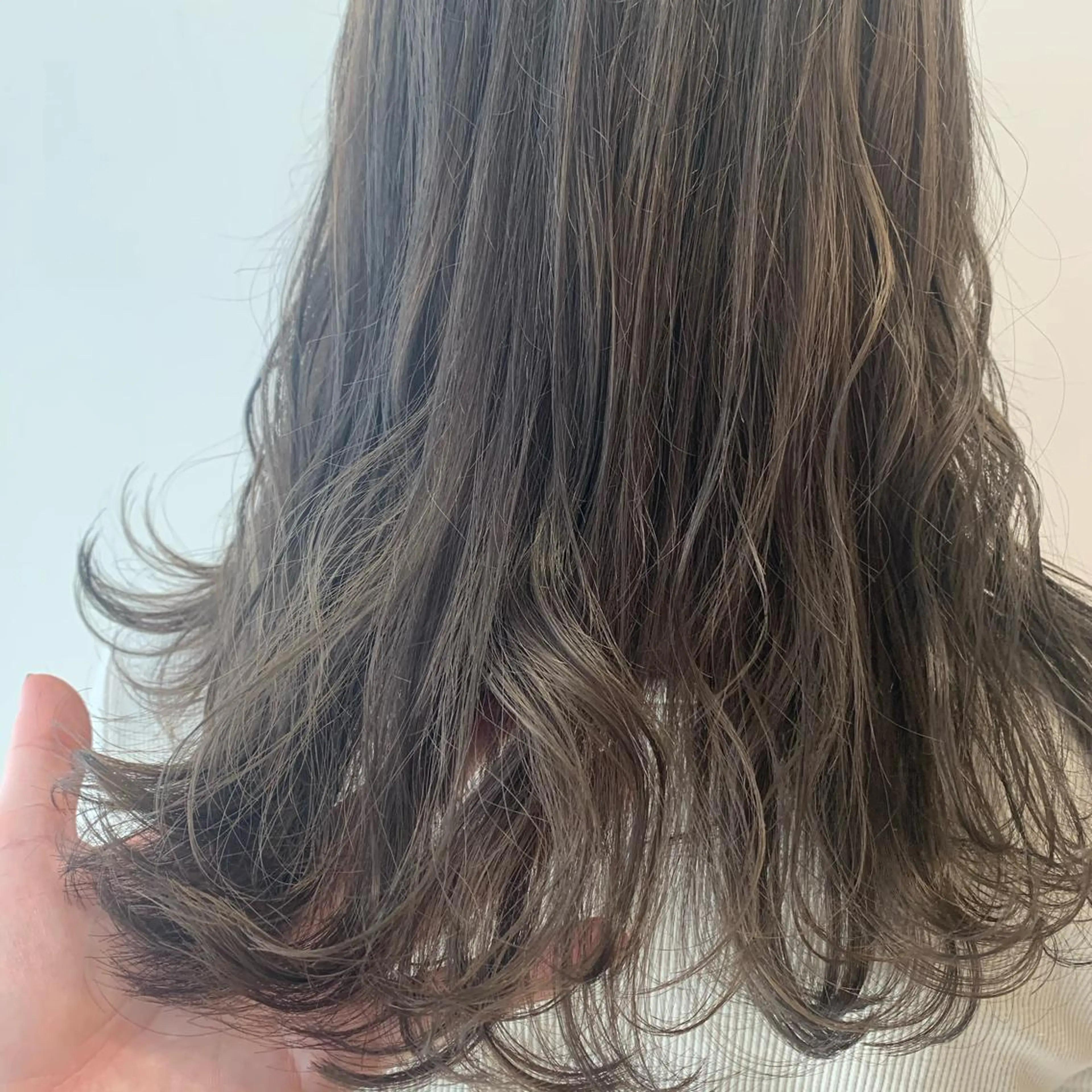 セミロング カラー パーマ ヘアアレンジ メンズパーマ特化🔥 ツイスパ/シャドウのヘアスタイル