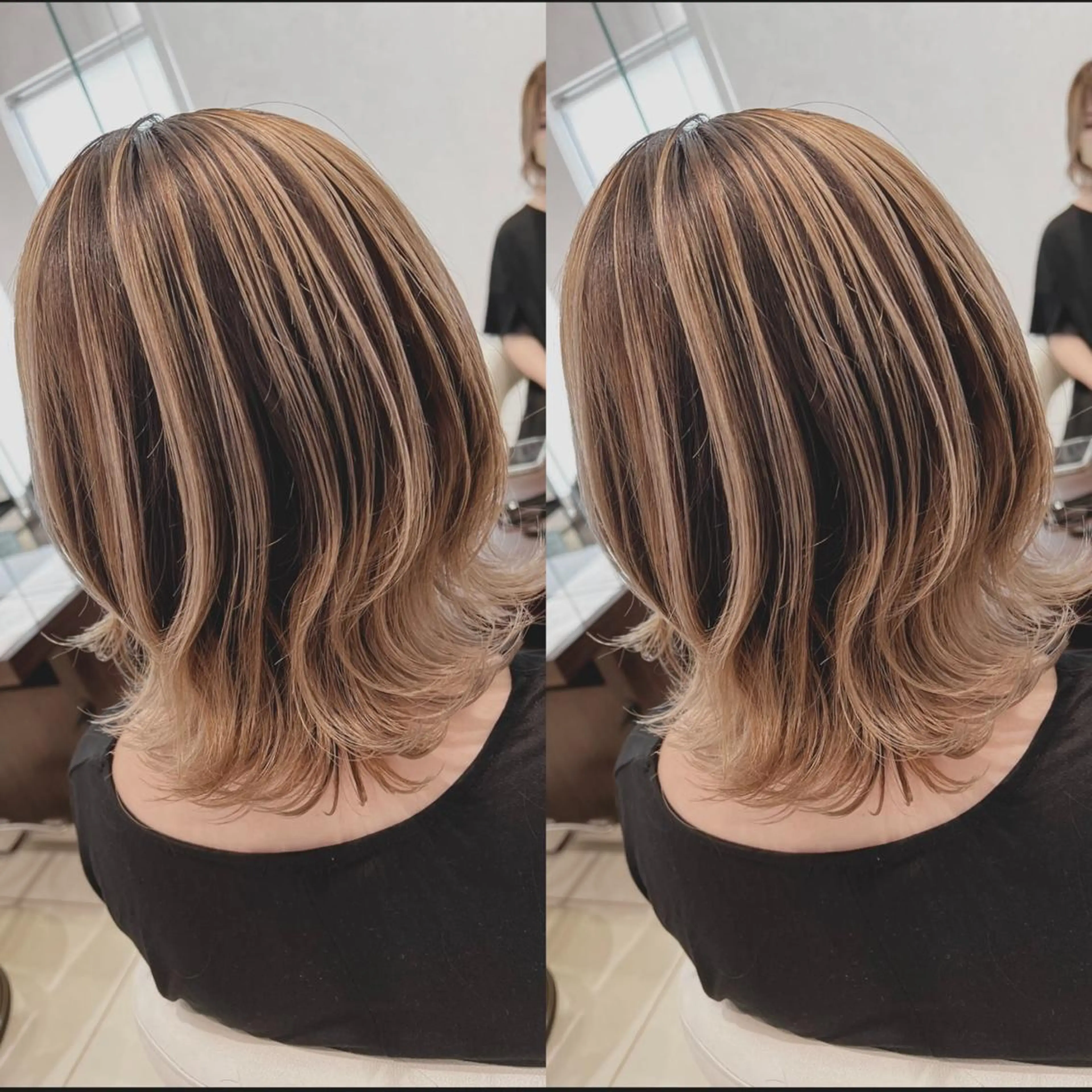 カラー earth甲府昭和店 東　允のヘアスタイル