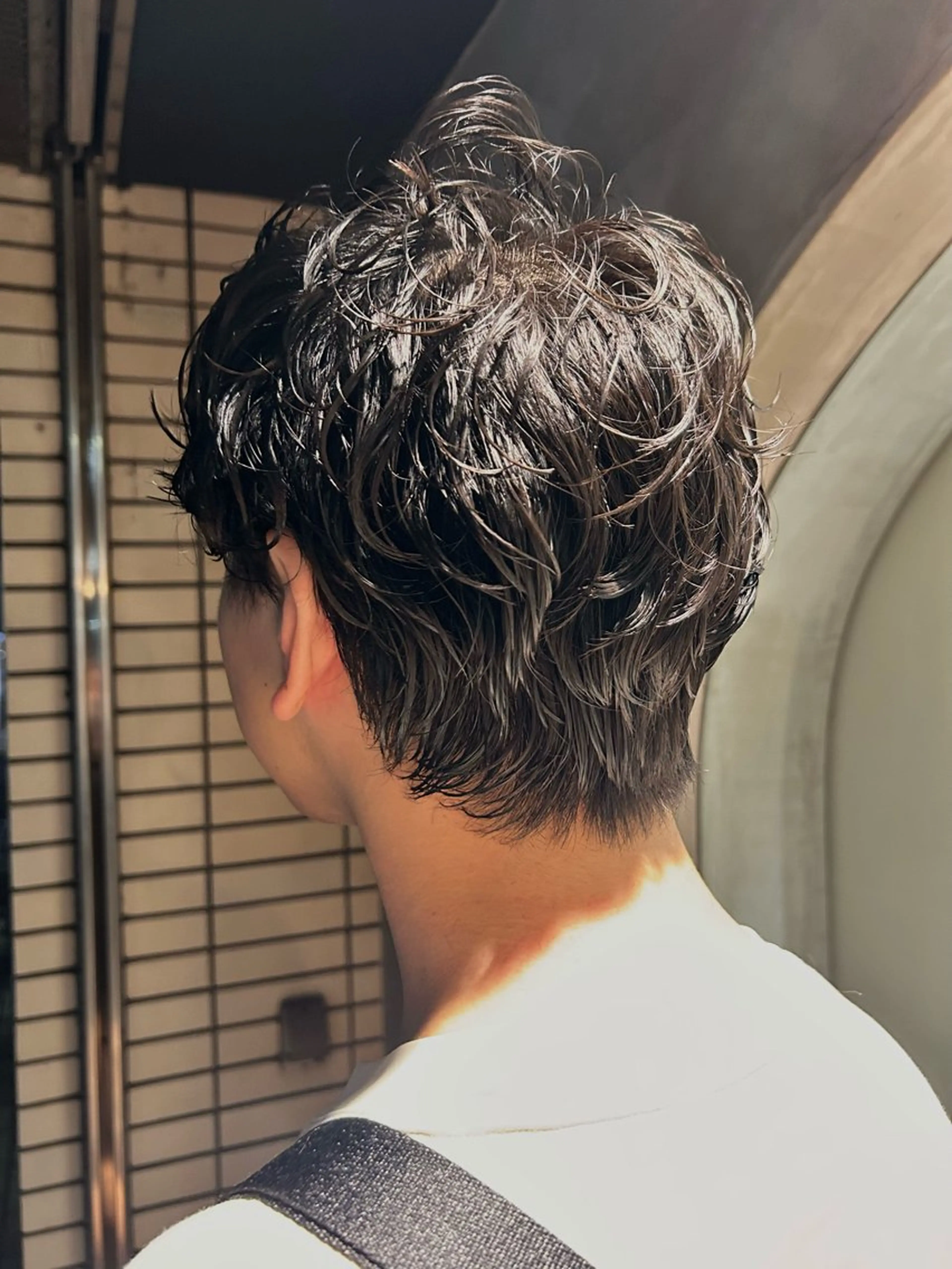 パーマ メンズ デザインカット/ パーマ/nanaのヘアスタイル